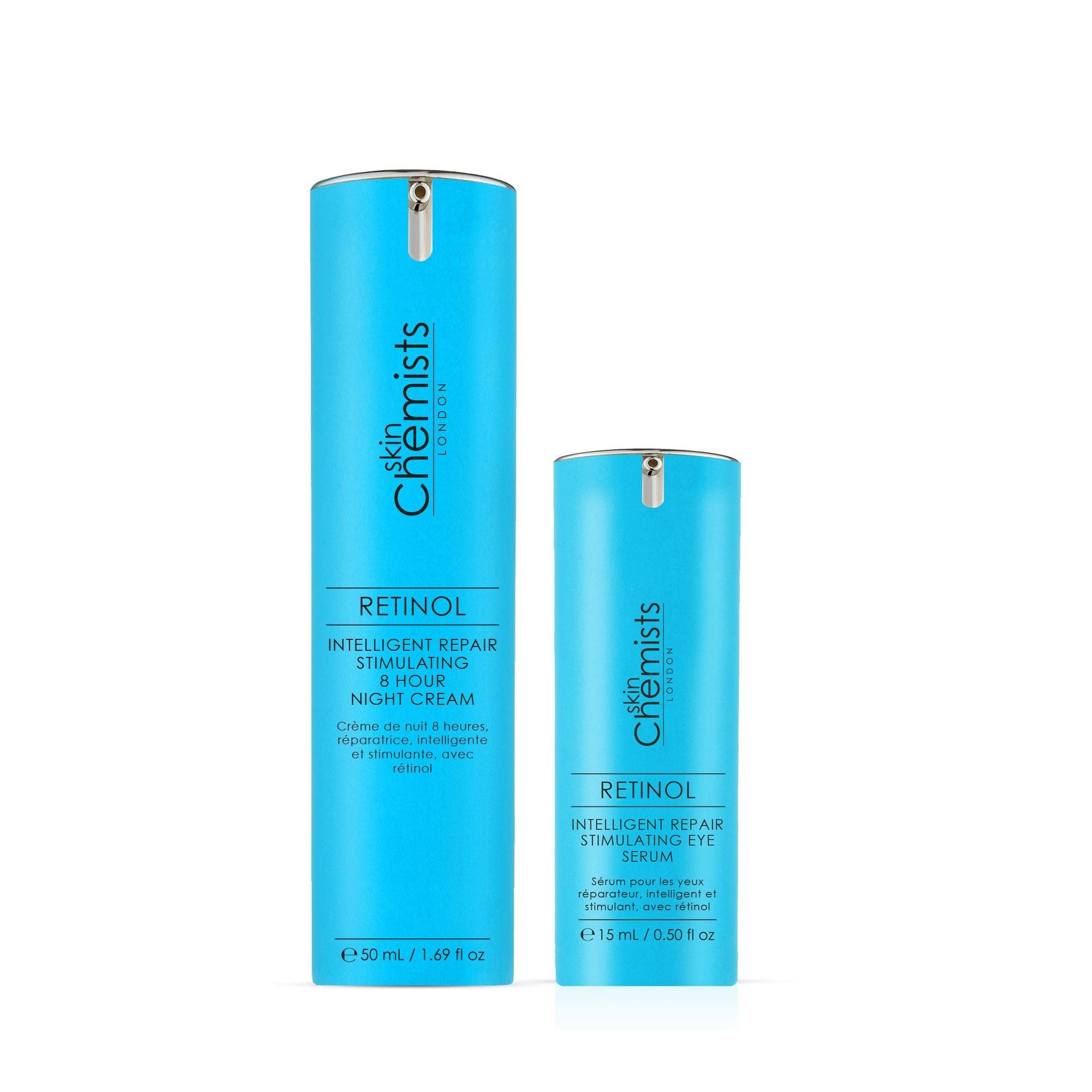 SC Retinol Intelligent Repair Night Cream and Eye Serum