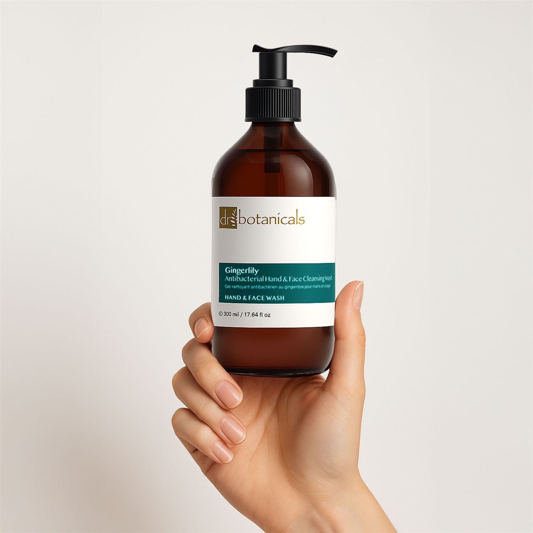 Dr Botanicals Gingerlily Hand & Face Cleansing Wash 500ml Twin Value Savings Pack