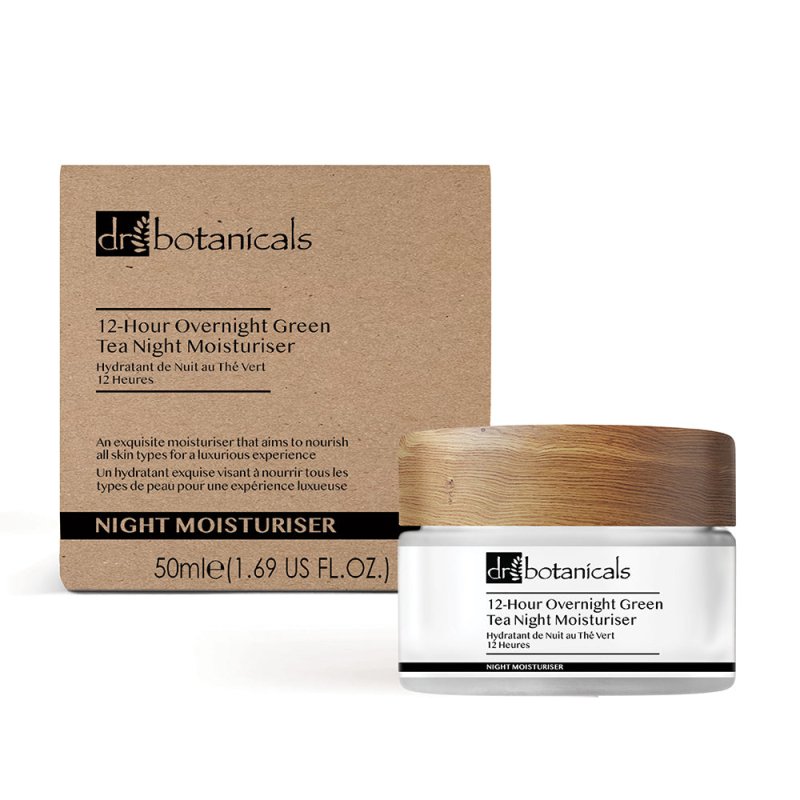 12-Hour Overnight Green Tea Night Moisturiser - skinChemists