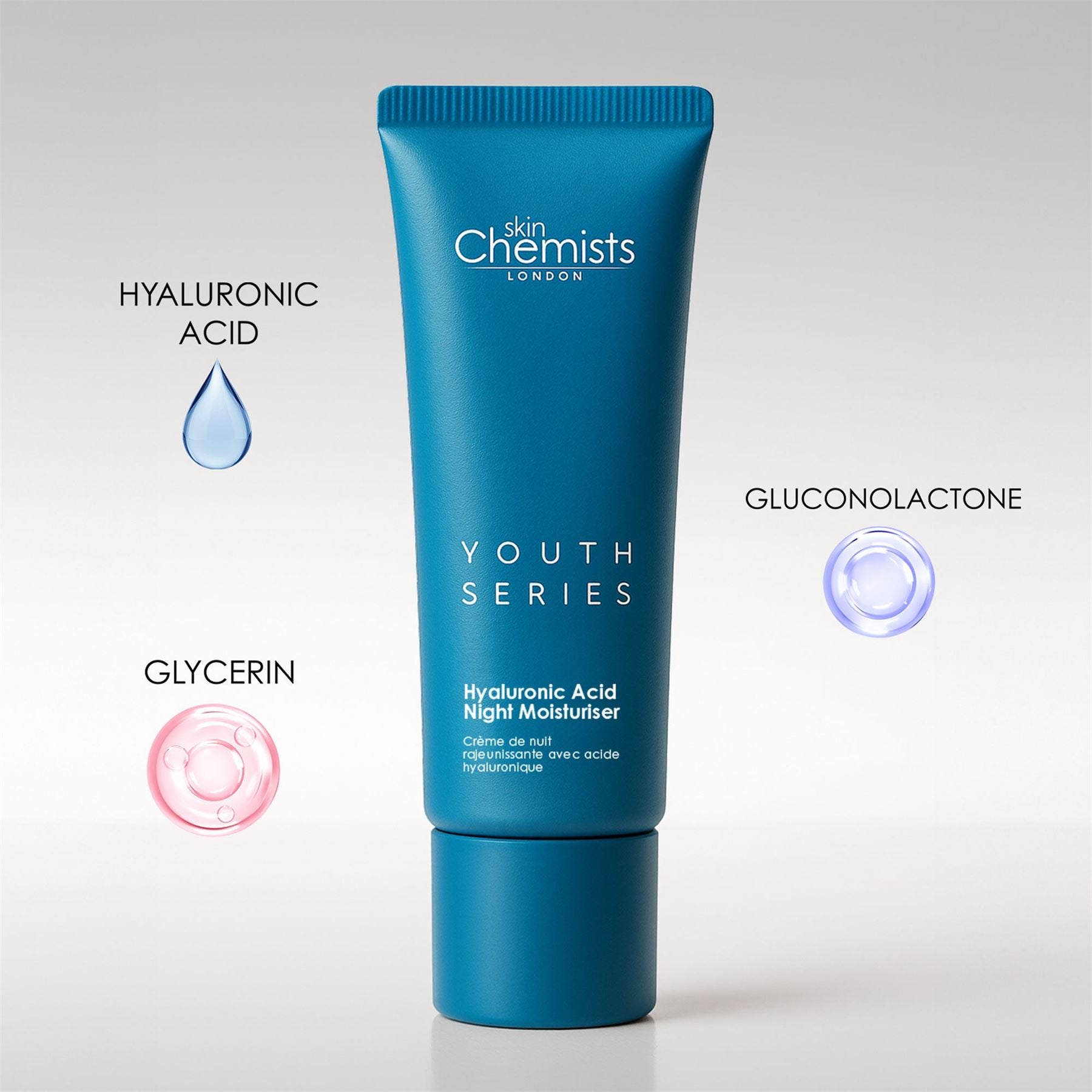 1% Hyaluronic Acid Night Moisturiser 50ml