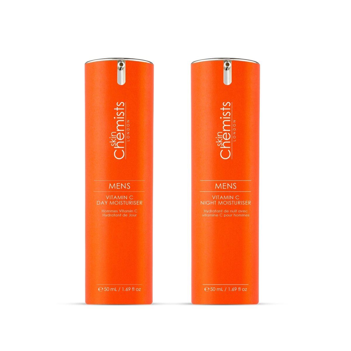 Mens Vitamin C Day & Night Routine