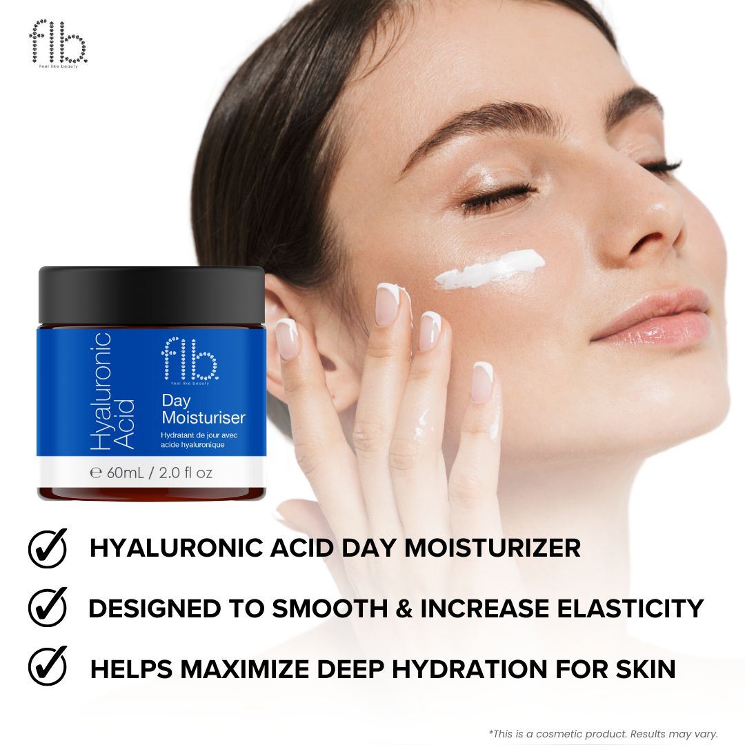 Feel Like Beauty Hyaluronic Acid Day Moisturiser 60ml Twin Value Savings Pack