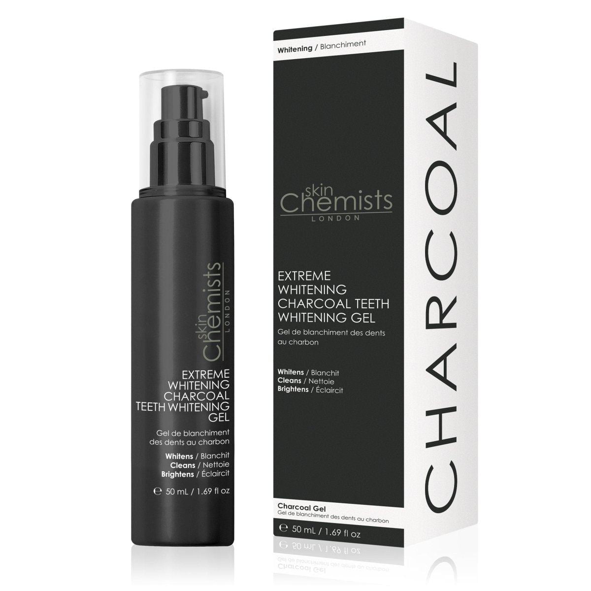 Advanced Extreme Charcoal Teeth Whitening Gel 50ml