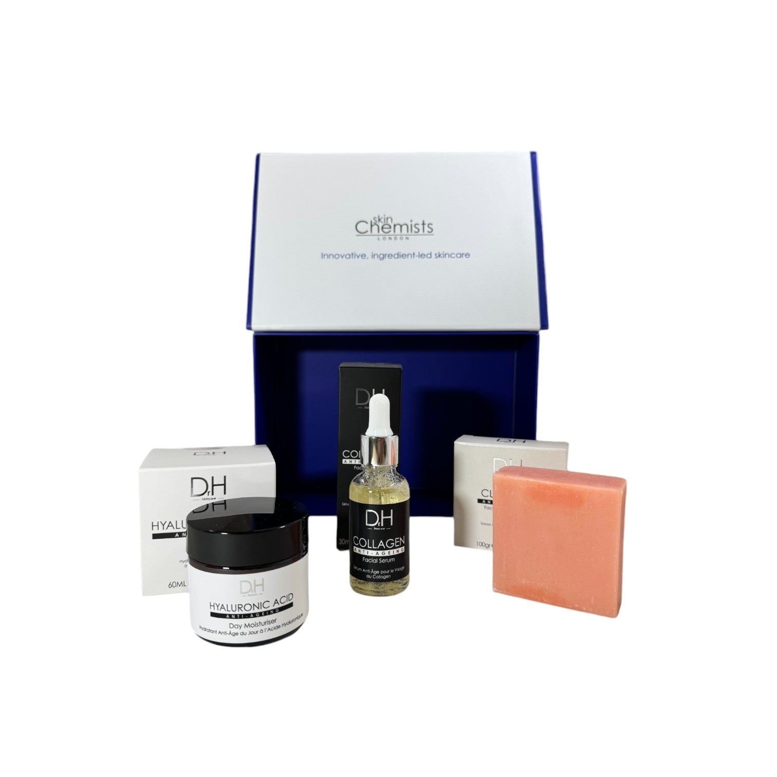 Dr H Collagen + Hyaluronic Acid Anti-Ageing Skincare Gift Set