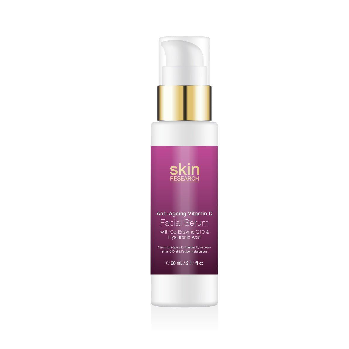 Anti-Aging Vitamin D with Co-Enzyme Q10 & Hyaluronic Acid Serum 60ml