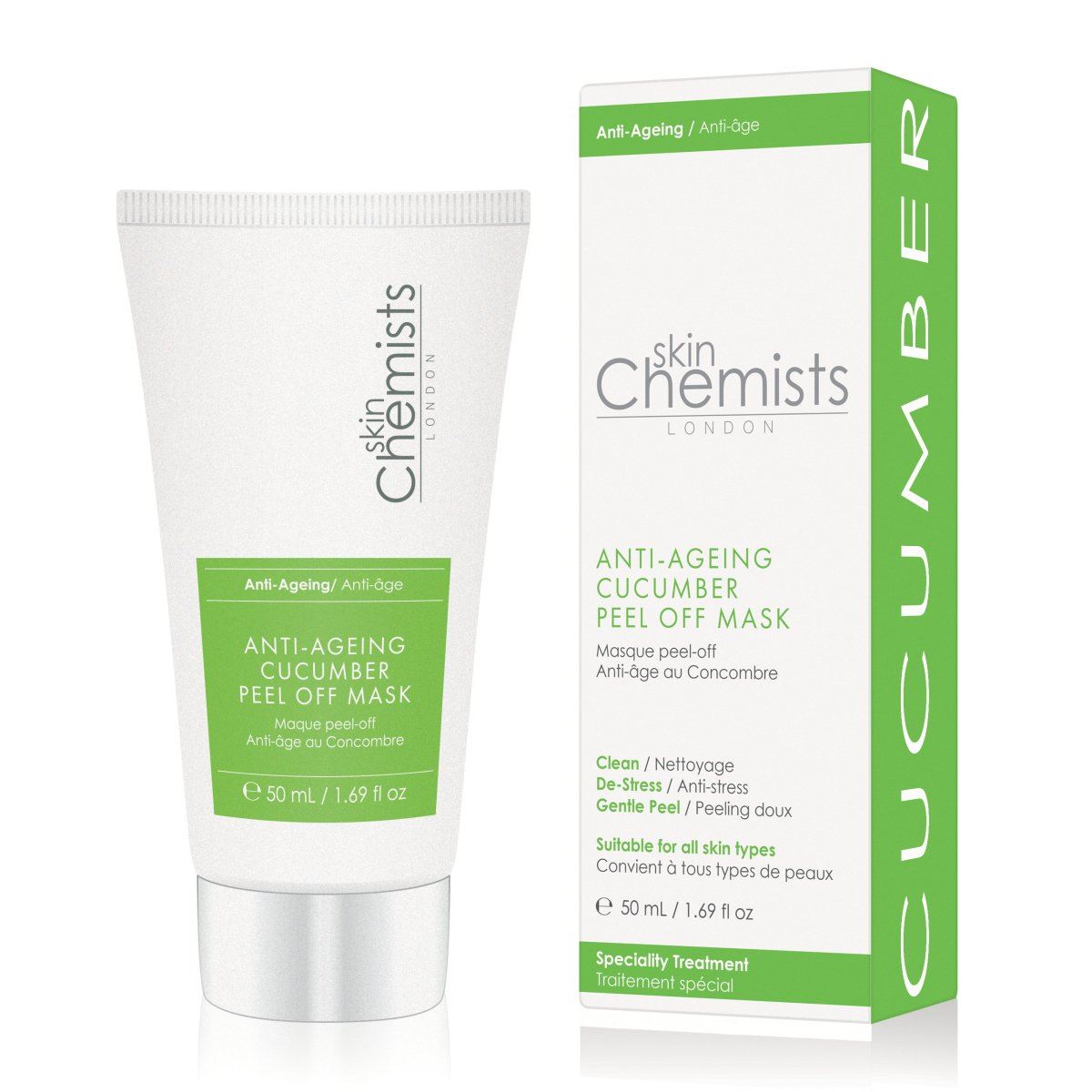 Anti-Ageing Cucumber Peel Off Mask 50ml