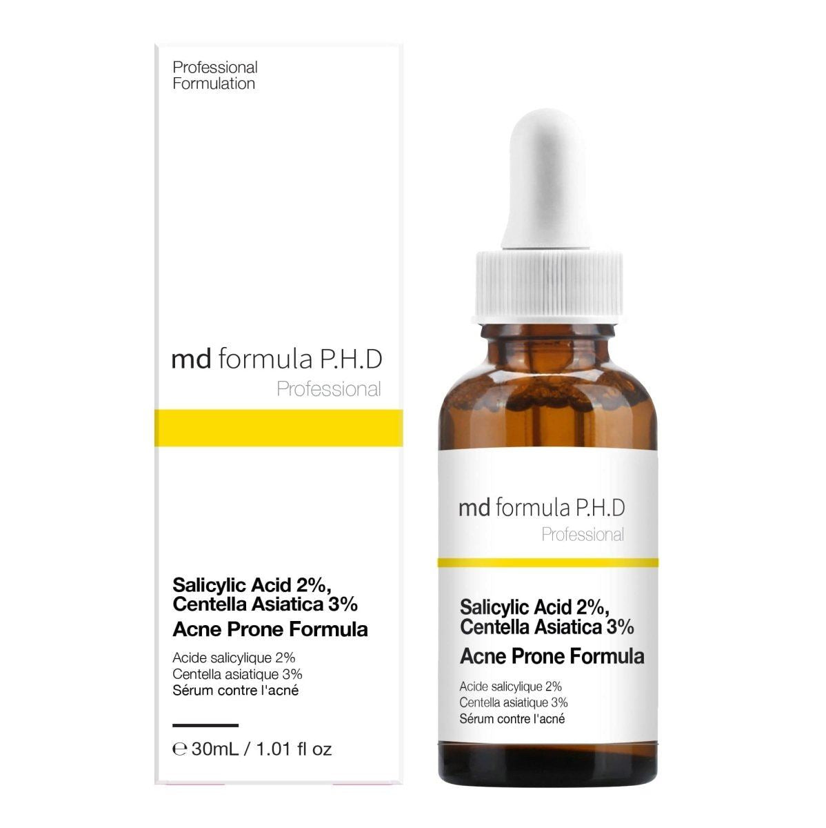 Acne Prone Serum Salicylic Acid 2%, Centella Asistica 3% 30ml