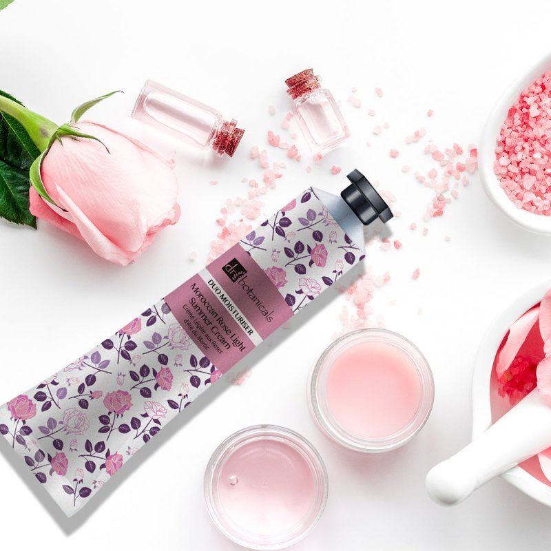 Flower blossom collection : Moroccan rose summer duo cream 50ml + Tropical Invigoration Duo cream 50ml"