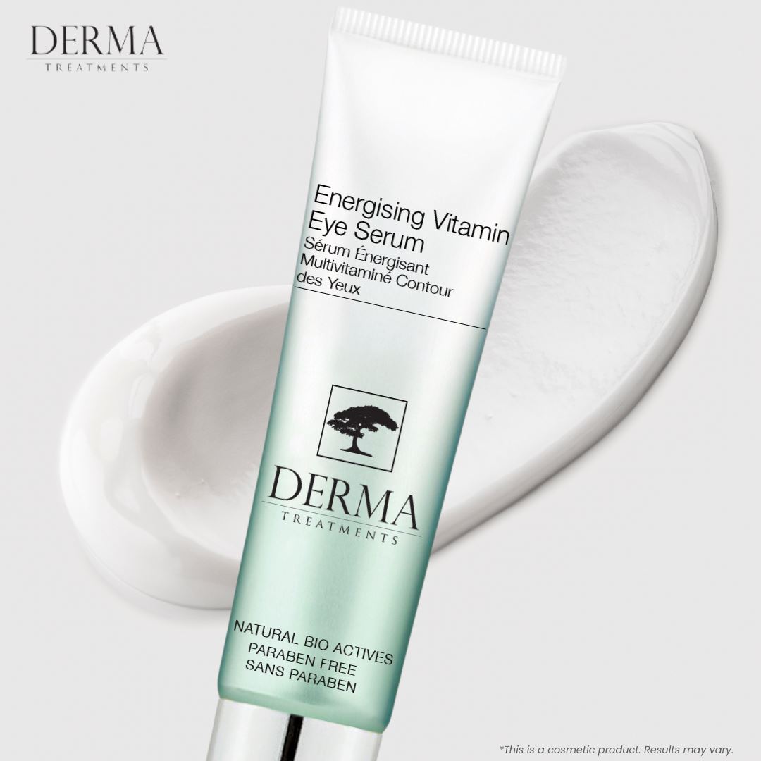 Derma Treatments Energising Vitamin Eye Serum 15ml Twin Value Savings Pack