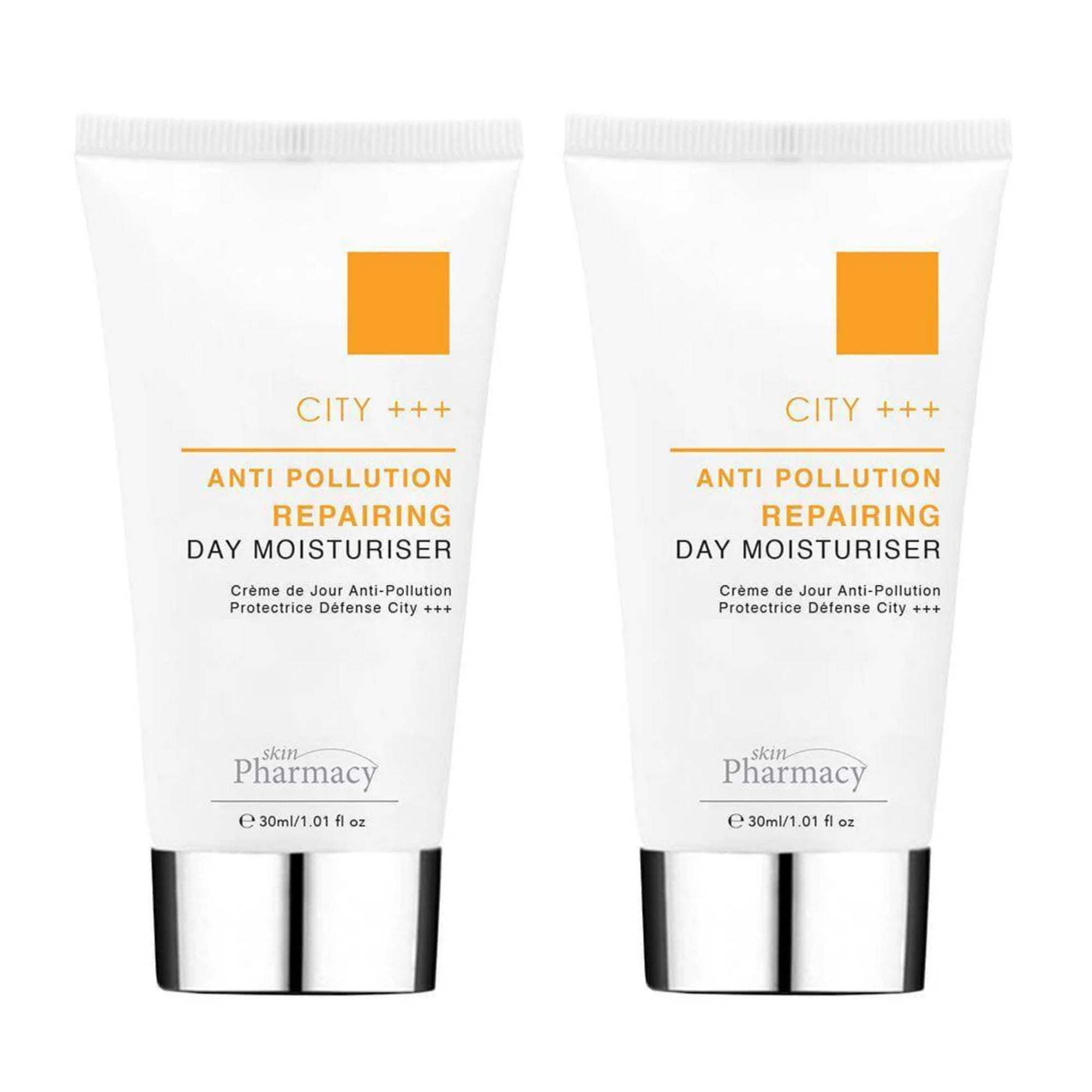 skinPharmacy City +++ Anti-Pollution Repairing Day Moisturiser 30ml Twin Value Savings Pack
