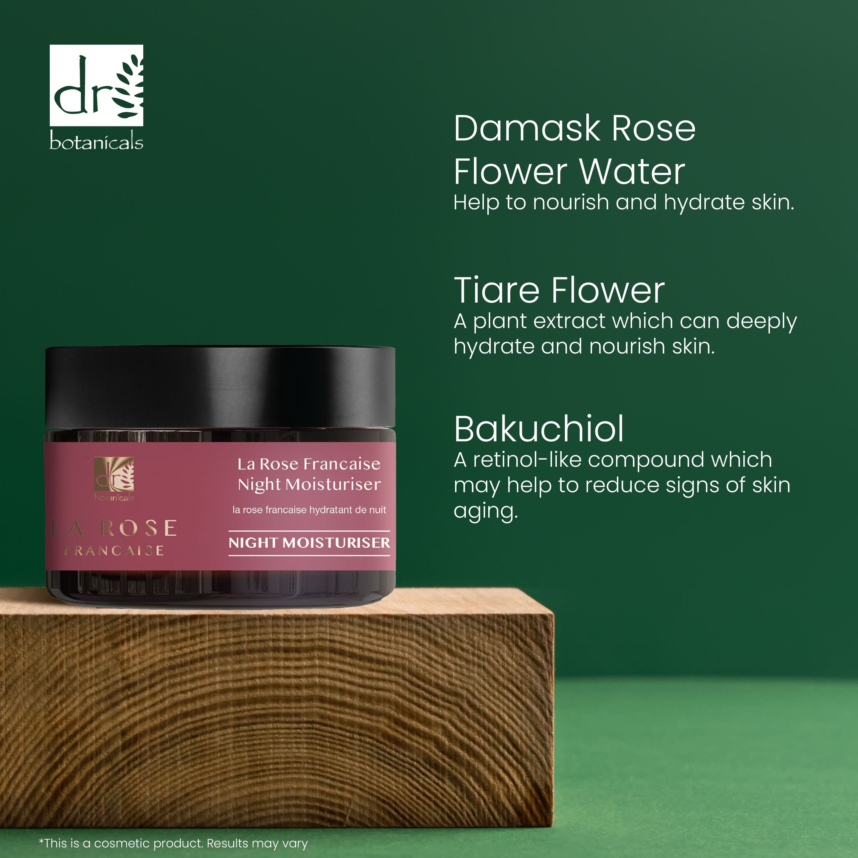 DB Green Caviar & Argan Oil Anti-Ageing Night Moisturiser Advanced Light Serum Essence DB La Rose Française - Night Moisturiser