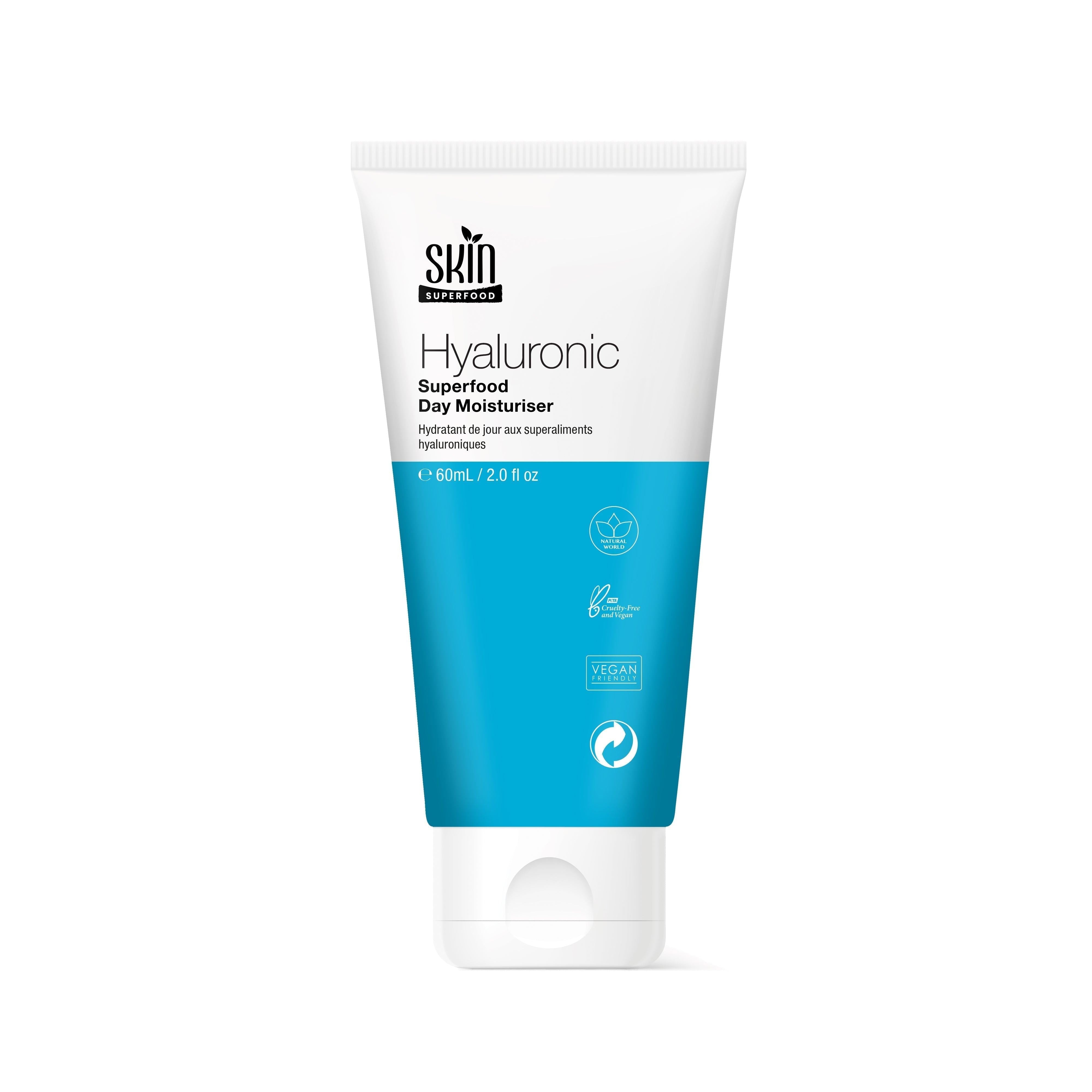 Skin Superfood Hyaluronic Superfood Day Moisturiser 60ml Twin Value Savings Pack