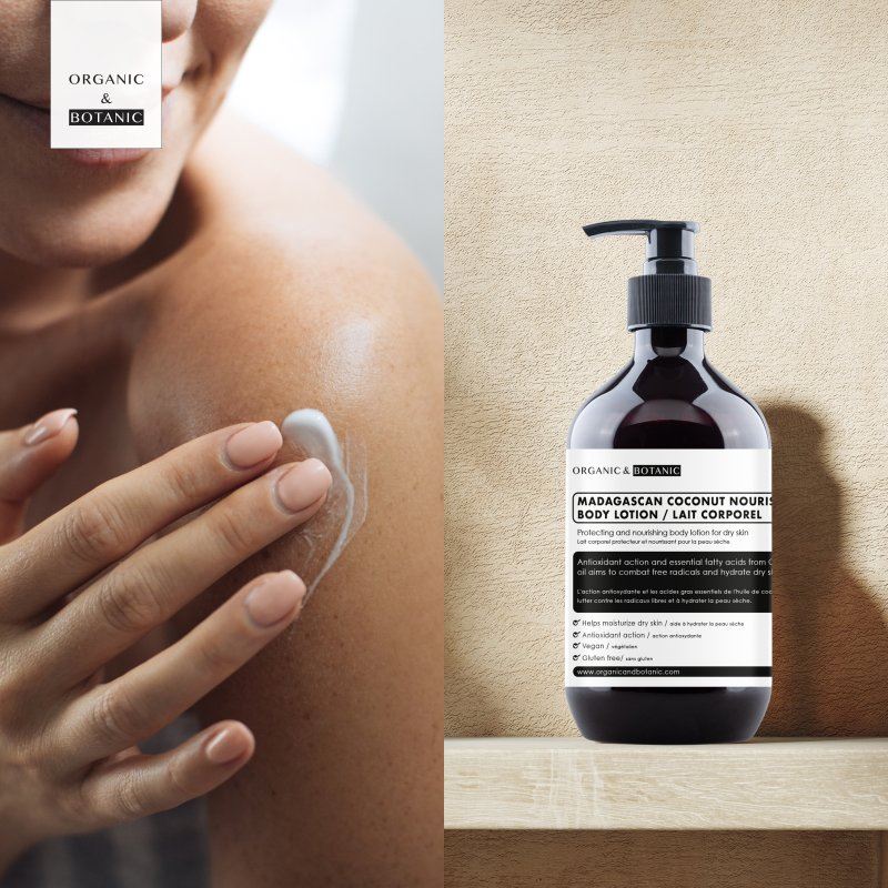 Madagascan Coconut Body Lotion - 250ml - Deeply Hydrating & Nourishing with Coconut Oil for Soft, Smooth, & Radiant Skin