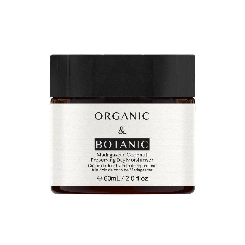 Madagascan Coconut Day Cream - 60ml - Lightweight Hydration, Antioxidant Protection, & Brightening with Vitamin C for Radiant Skin