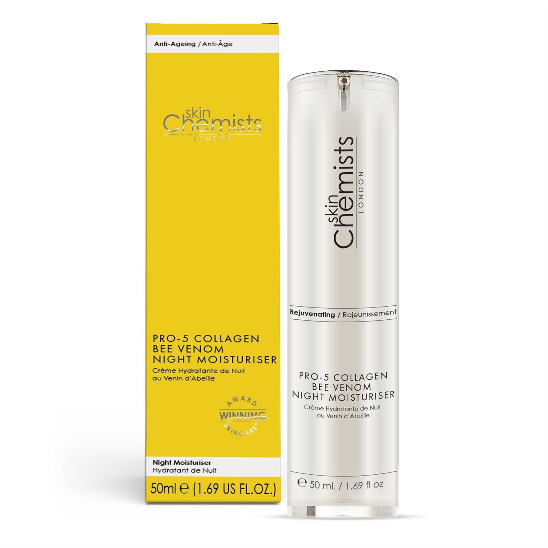 Pro-5 Collagen Bee Venom Night Moisturiser 50ml