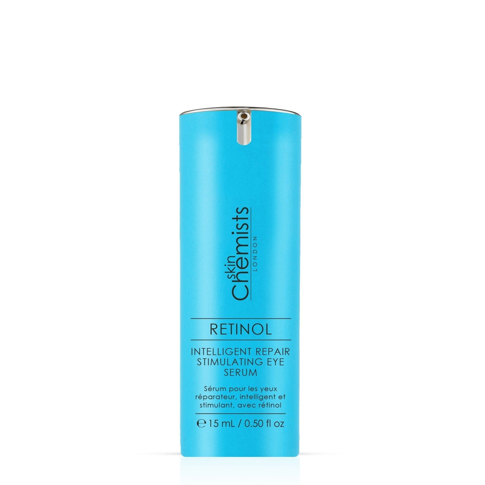skinChemists Retinol Intelligent Repair Stimulating Eye Serum 15ml Twin Value Savings Pack