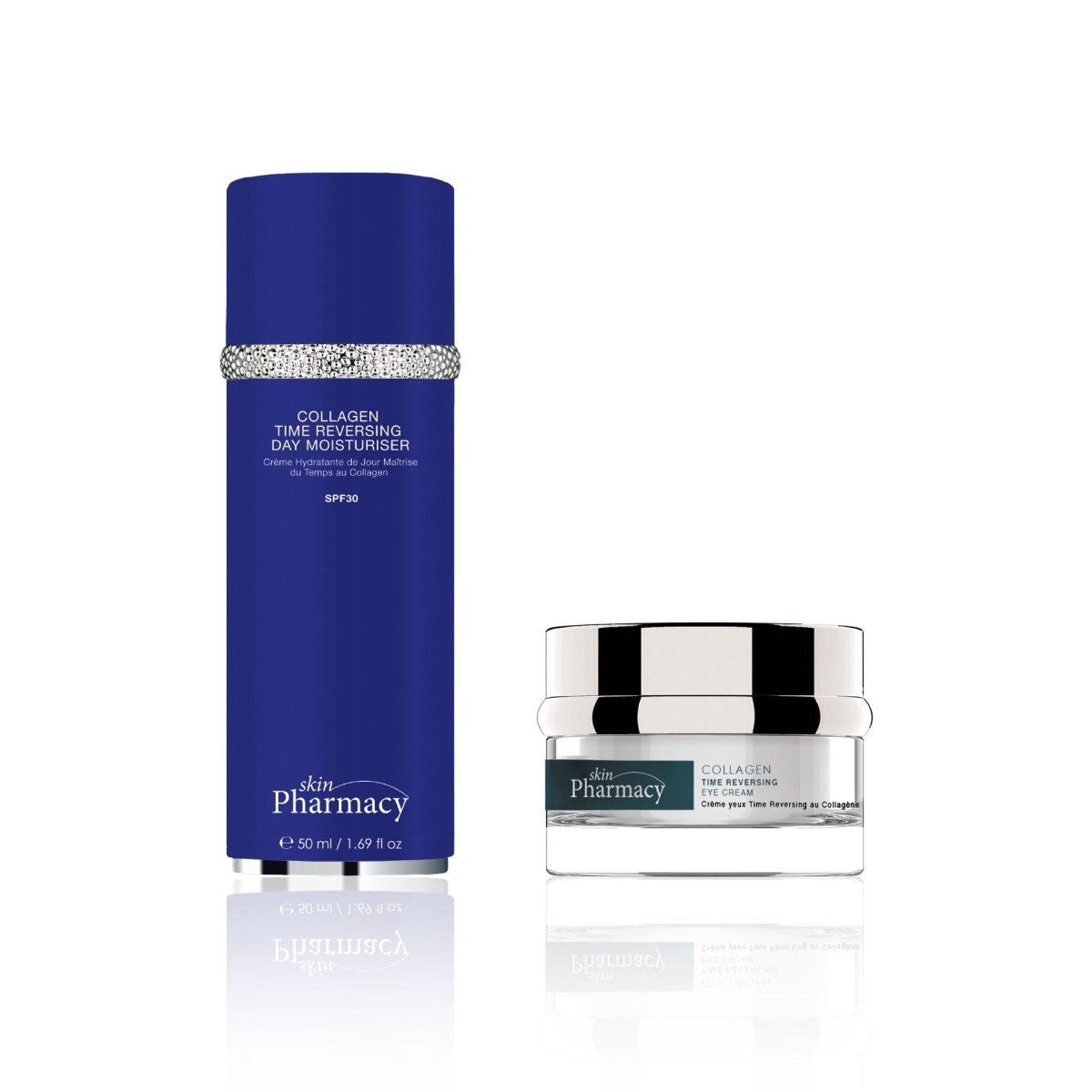 Collagen Time Reverse Serum and SPF30 Day Moisturiser
