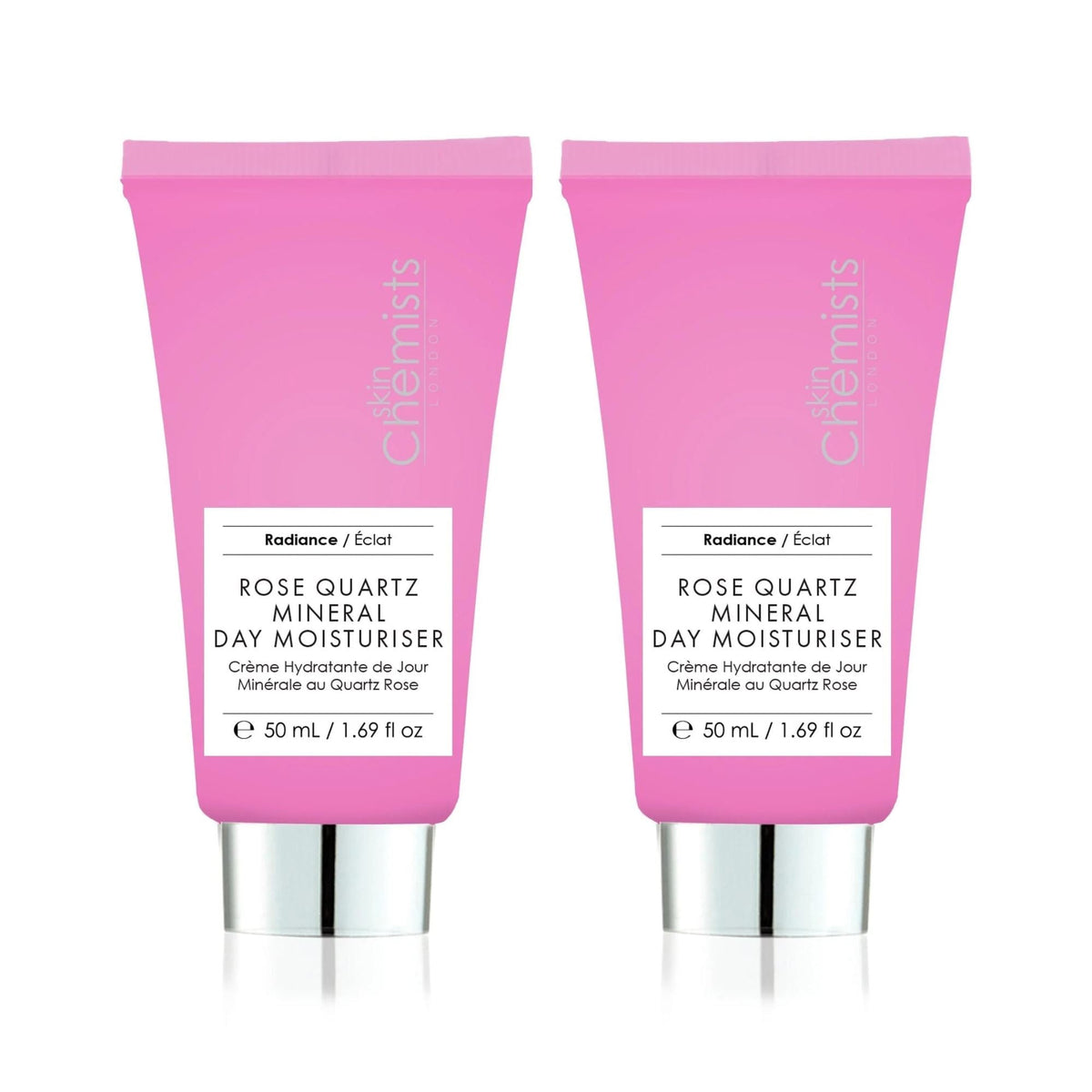Rose Quartz Mineral Day Moisturiser 50ml 2-Pack