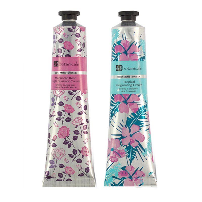Flower blossom collection : Moroccan rose summer duo cream 50ml + Tropical Invigoration Duo cream 50ml" - skinChemists