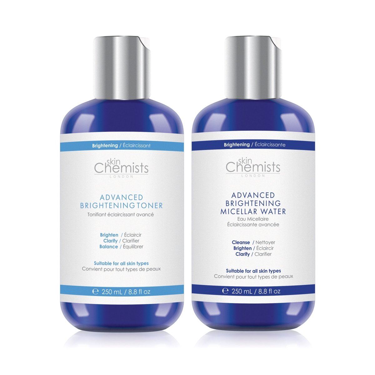Advanced Brightening Toner & Marine Micellar Water Kit
