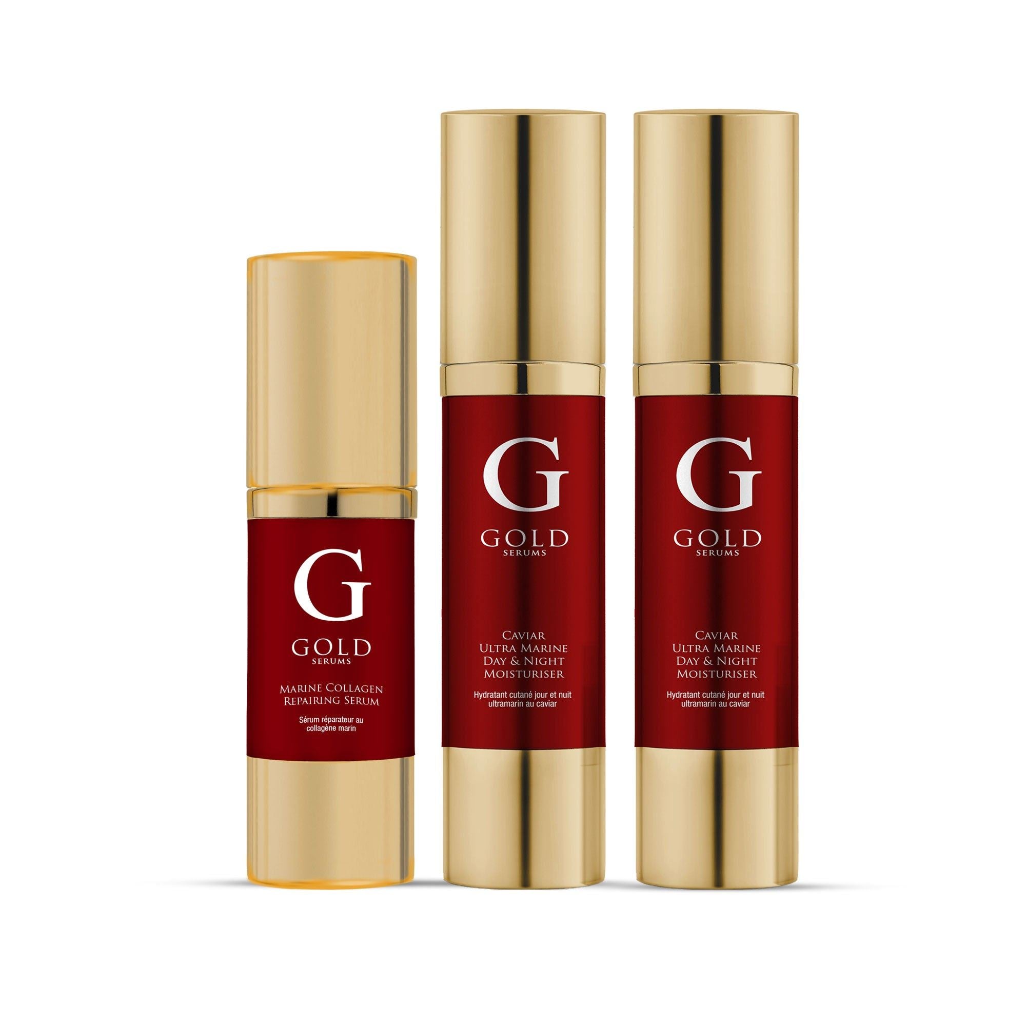 Gold Serums Caviar Glow & Firm Kit