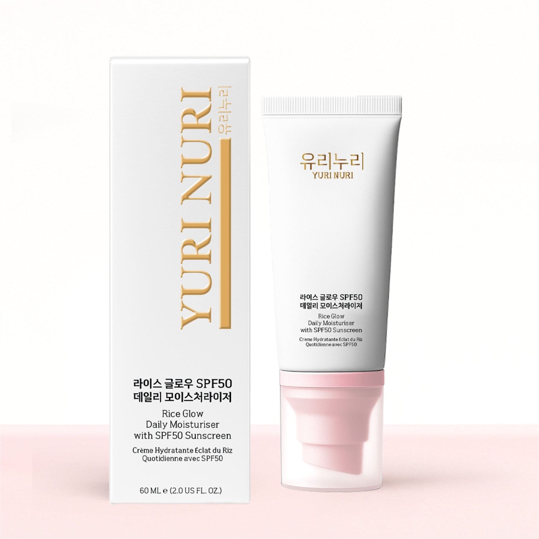 Yuri Nuri 유리누리 Anti-Ageing Rice Glow SPF 50 60ml