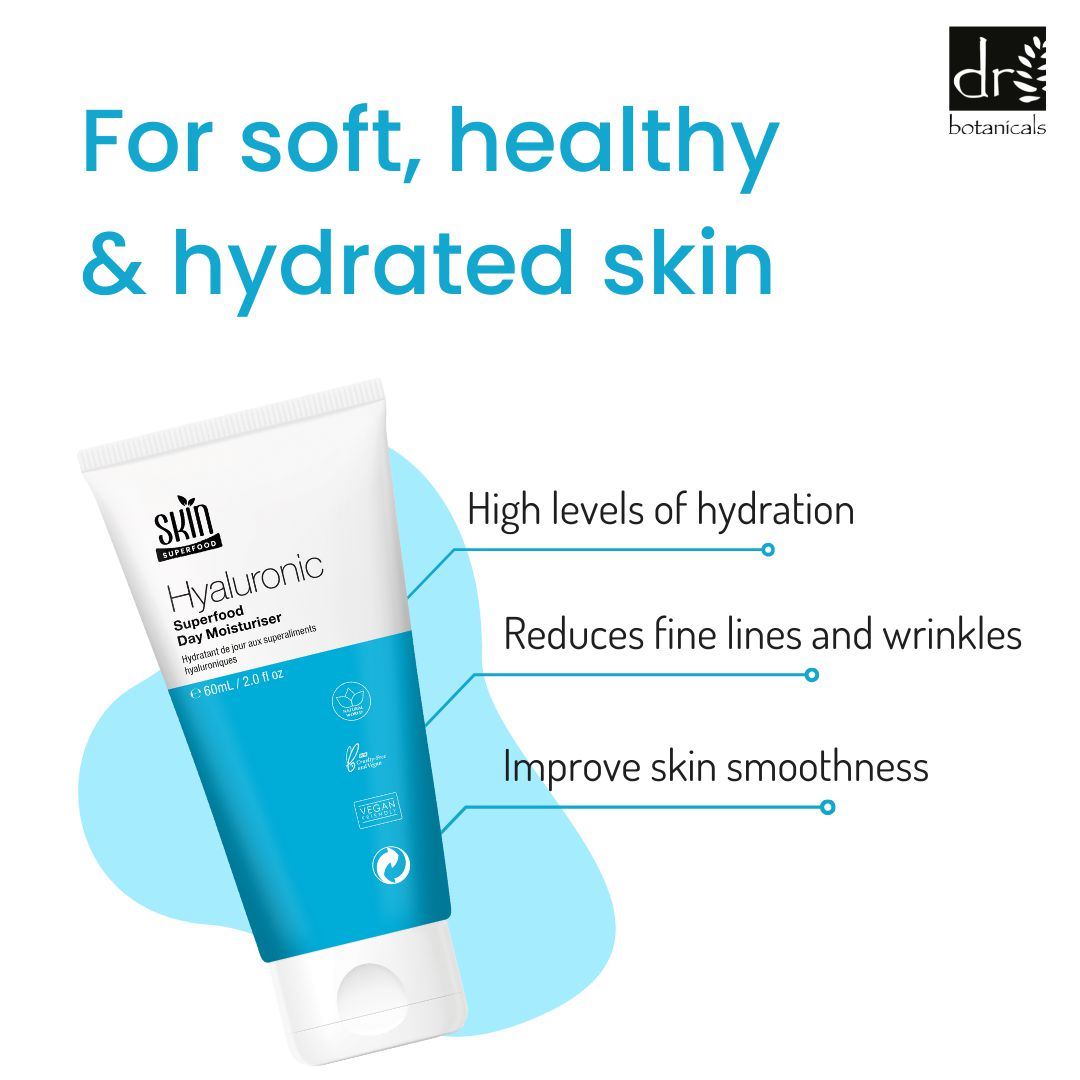 Skin Superfood Hyaluronic Superfood Day Moisturiser 60ml Twin Value Savings Pack