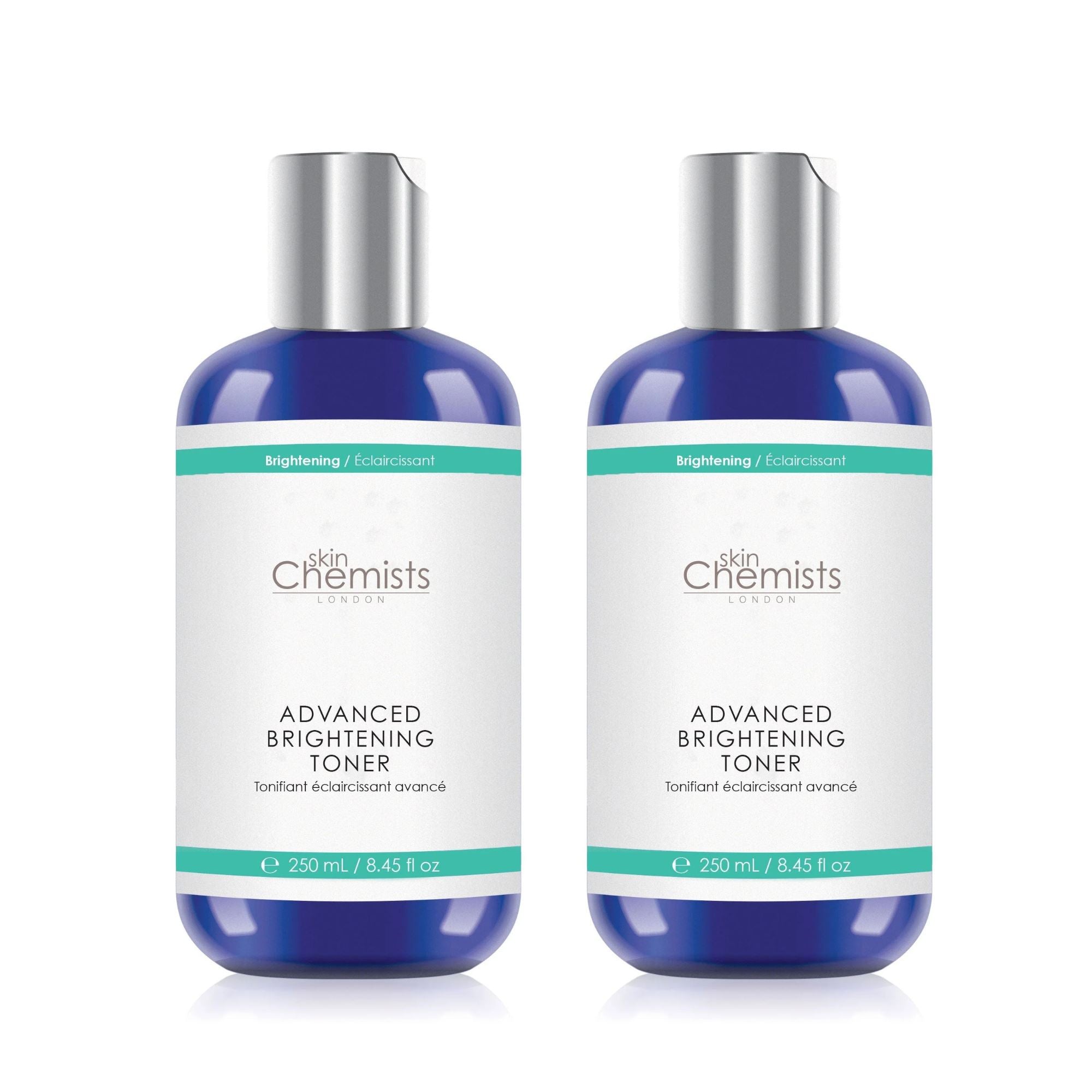 skinChemists Advanced Brightening Toner 250ml Twin Value Savings Pack