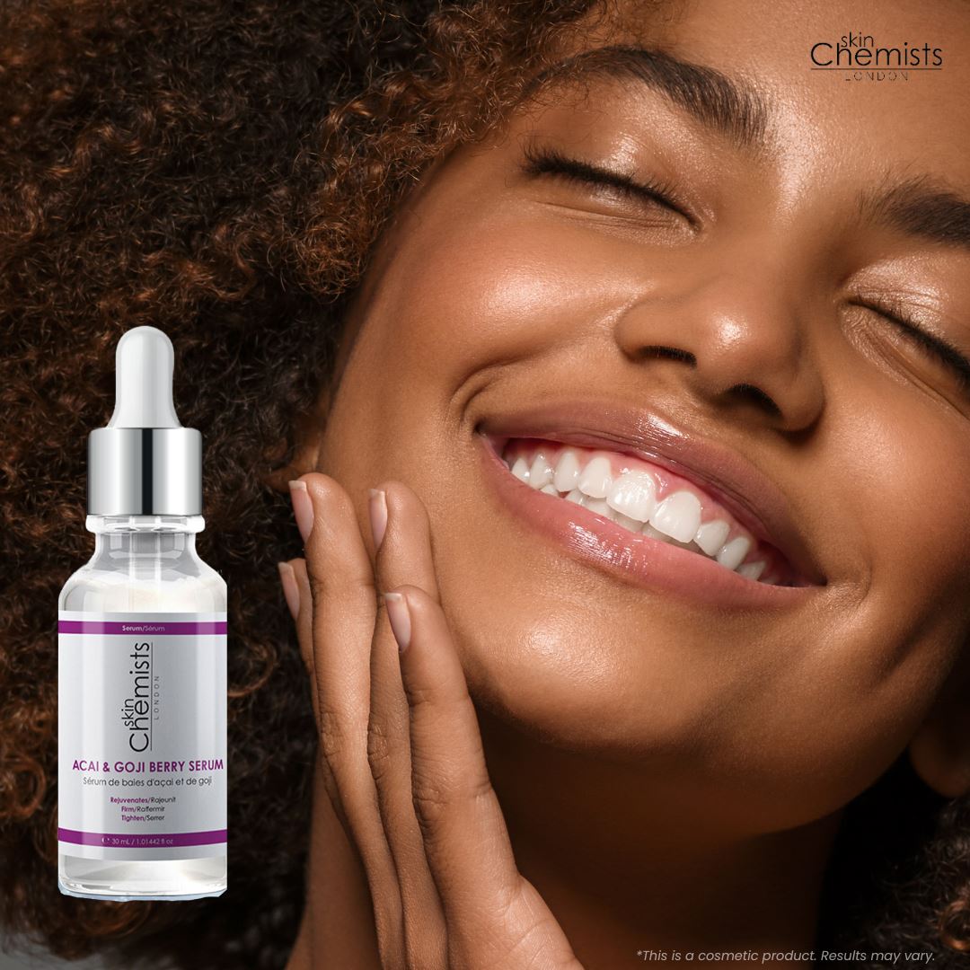 skinChemists Acai & Goji Berry Serum 30ml Twin Value Savings Pack