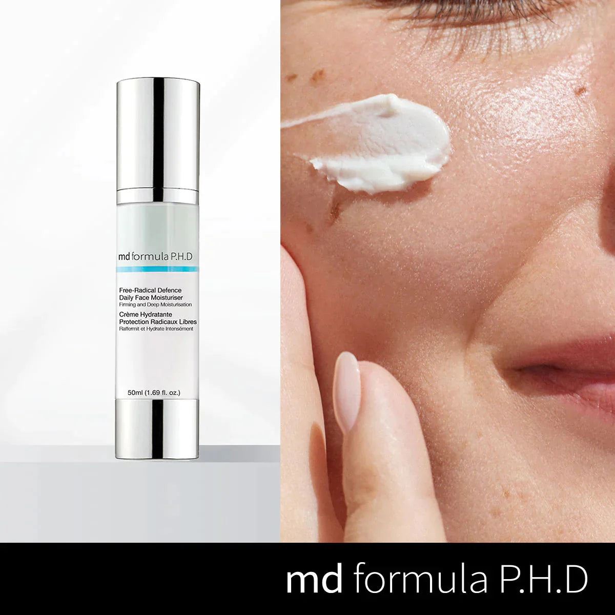 MD Formula Free Radical Defence Daily Moisturiser 50ml Twin Value Savings Pack