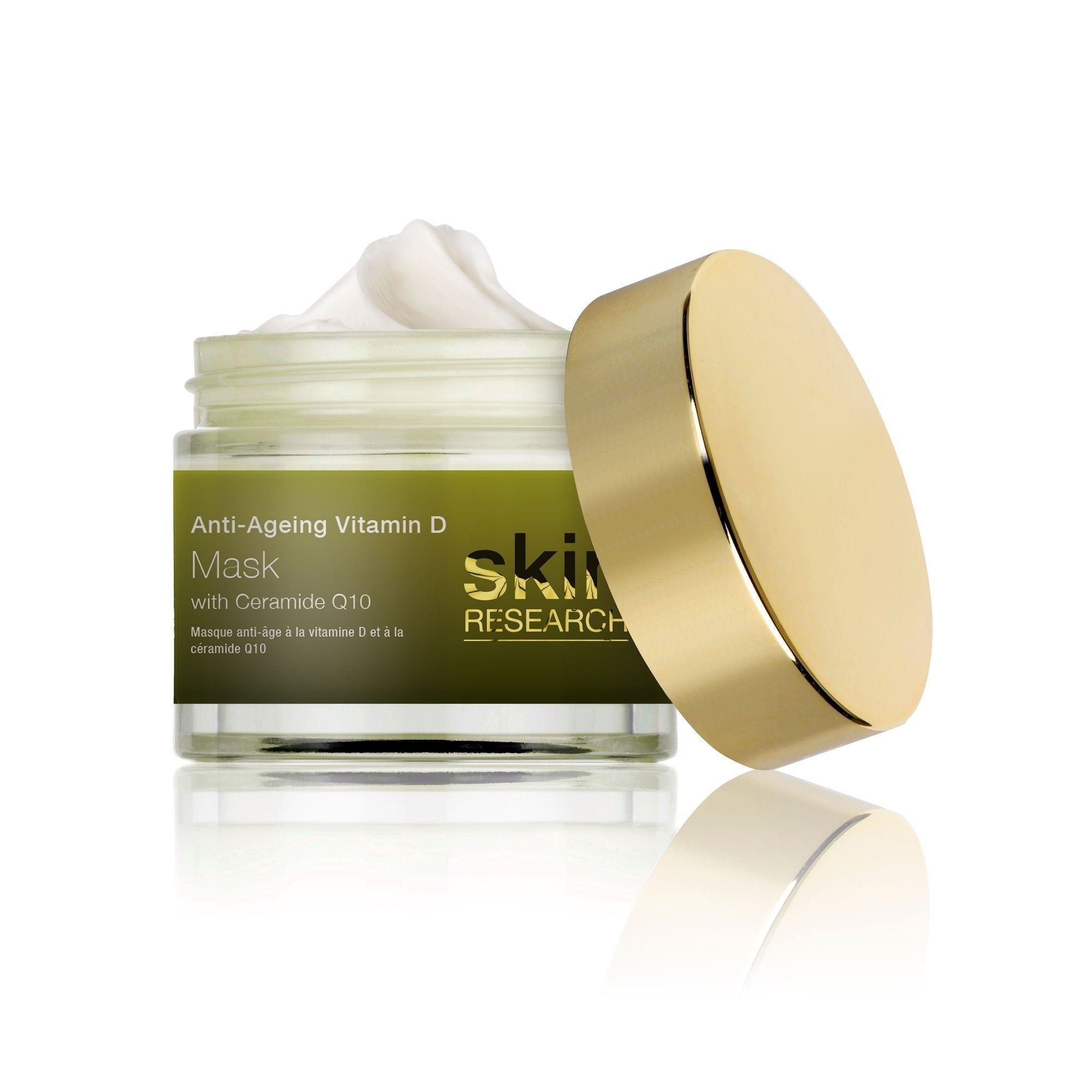 Skin Research Anti-Ageing Vitamin D & Ceramide Q10 Mask 50ml Twin Value Savings Pack