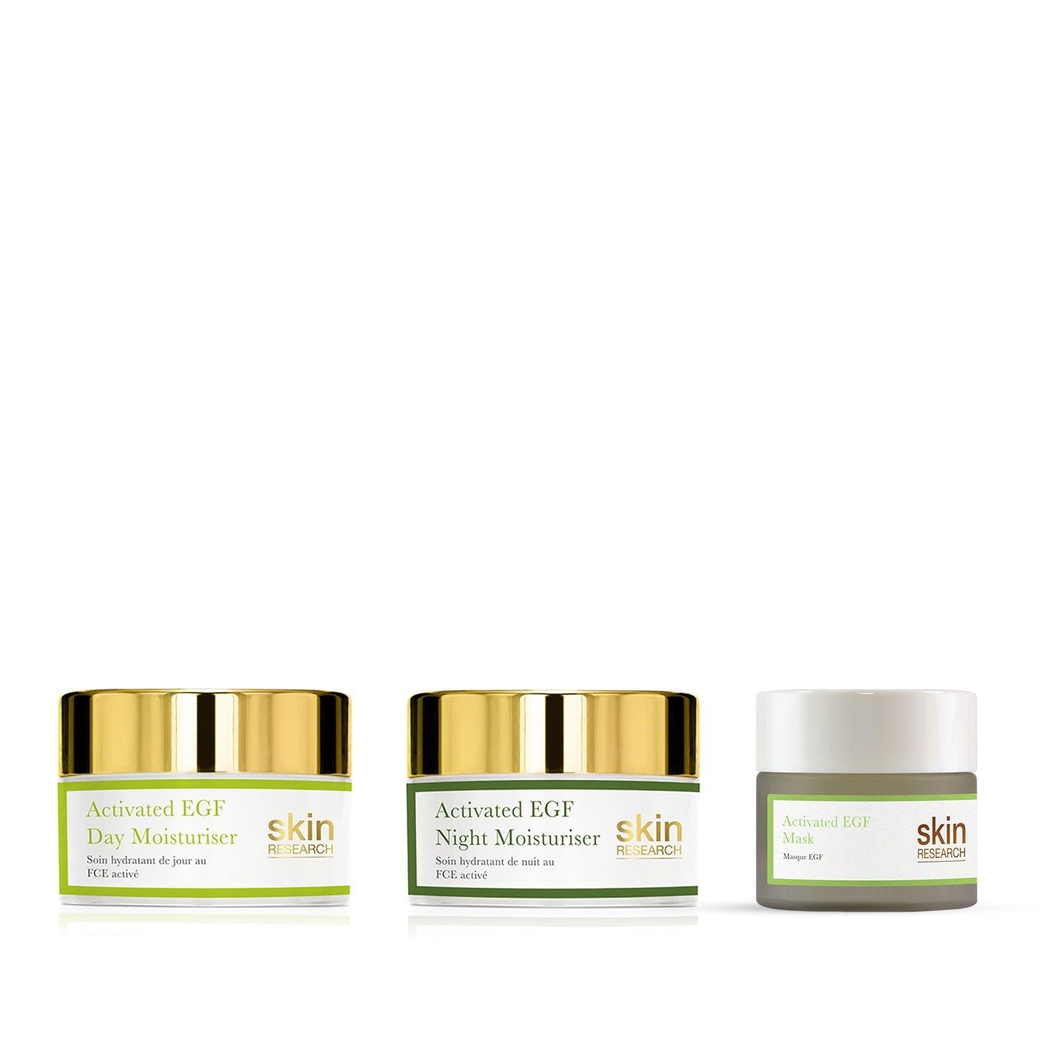 K3 Skin Research EGF Day & Night Moisturiser, Mask