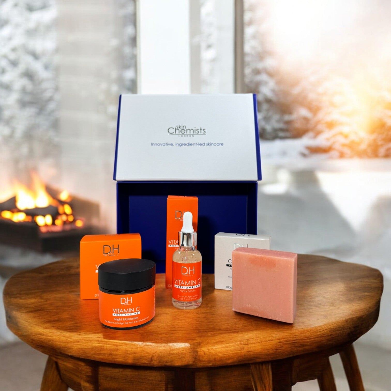 Dr H Vitamin C Anti-Ageing Night Skincare Gift Set