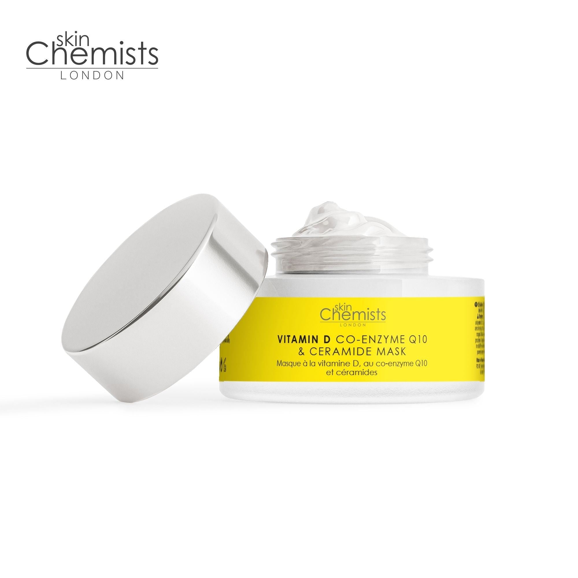 skinChemists Vitamin D Co-Enzyme Q10 & Ceramide Mask 50ml Twin Value Savings Pack