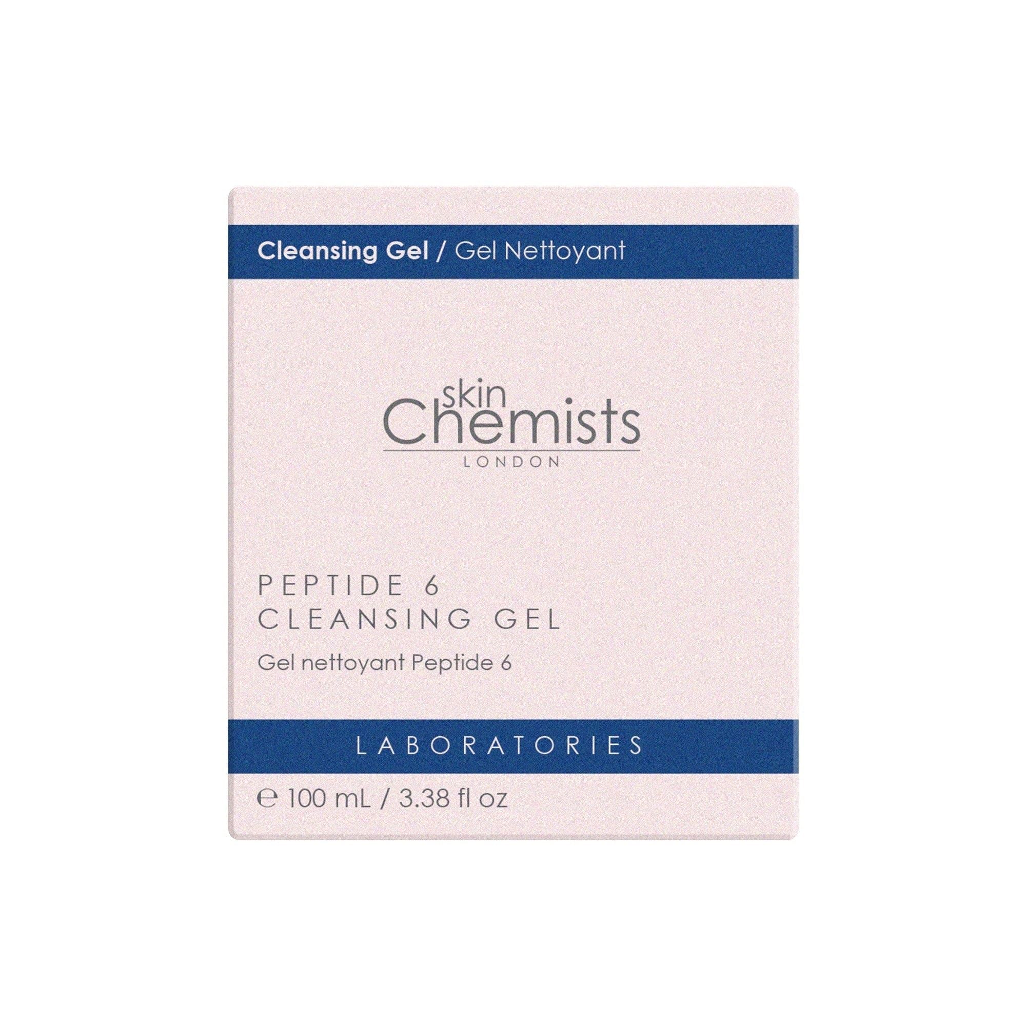 skinChemists Laboratories Peptide 6 Cleansing Gel 100ml Twin Value Savings Pack