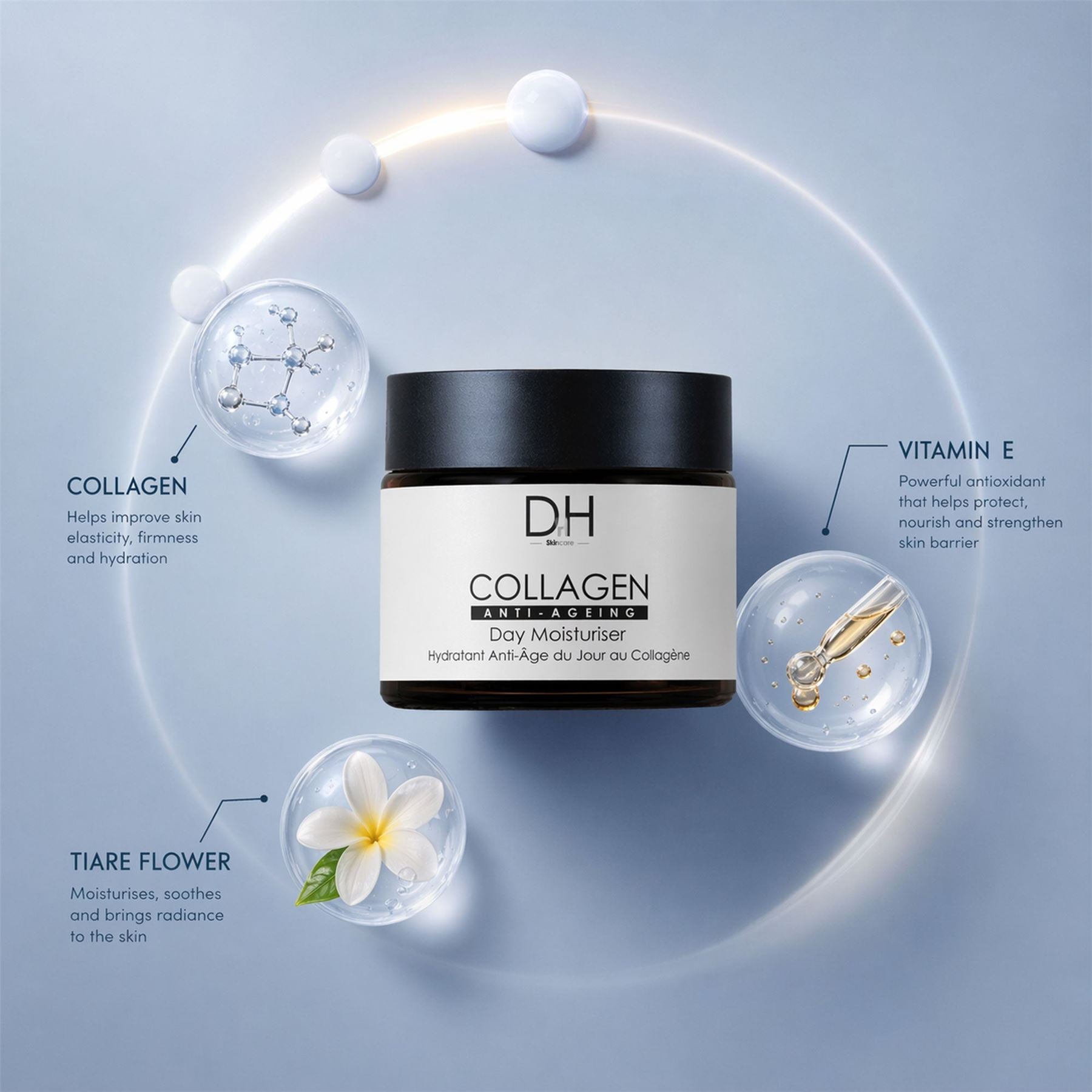 Dr H Collagen Anti-Ageing Day Moisturiser 60ml