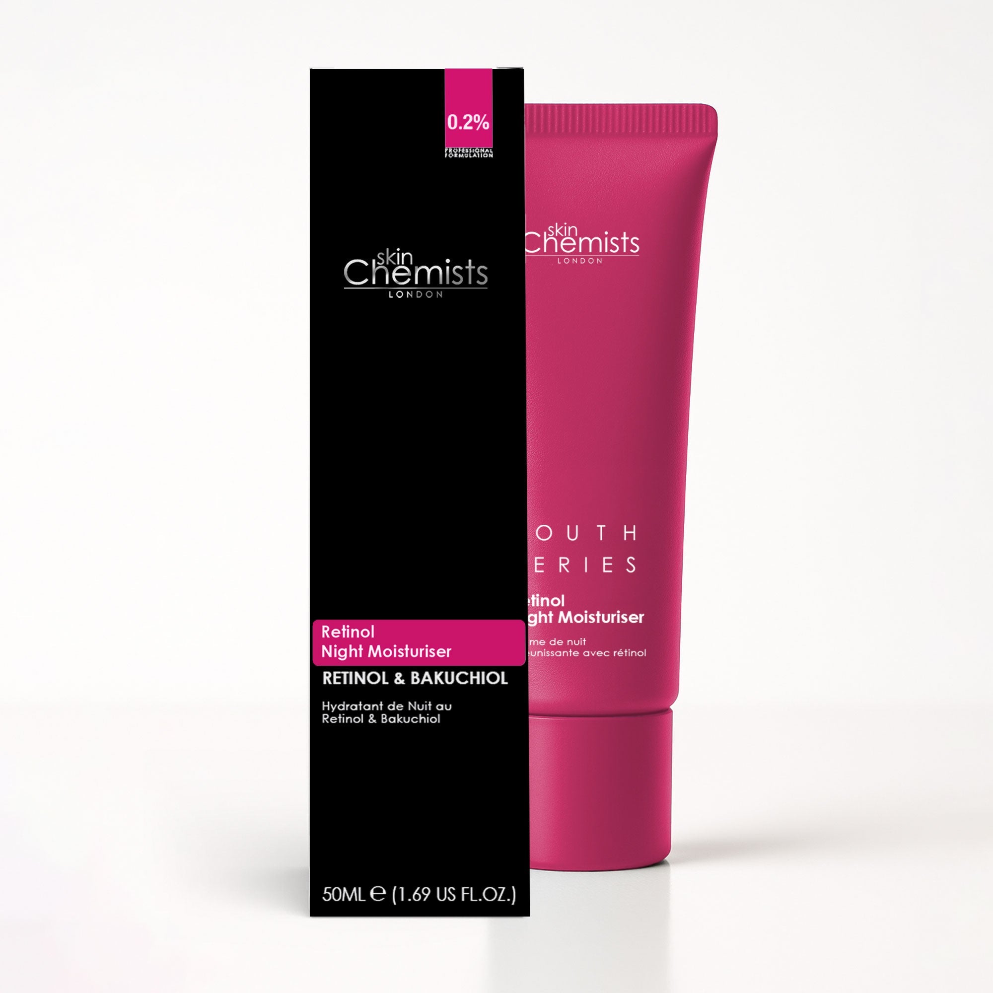 Retinol Bakuchiol Night Moisturiser 50ml - skinChemists