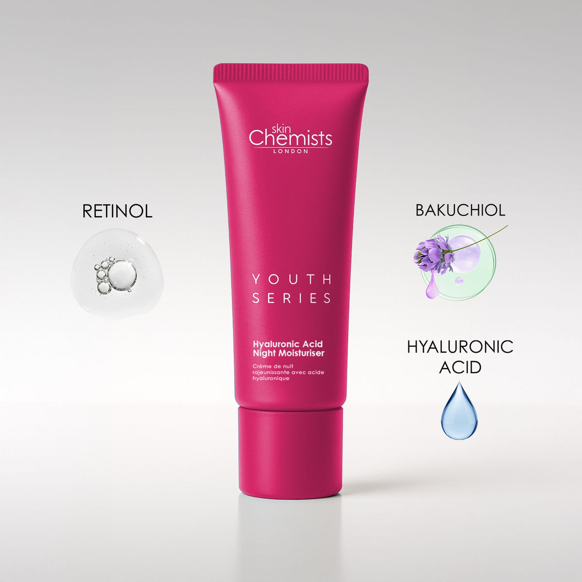 Retinol Bakuchiol Night Moisturiser 50ml