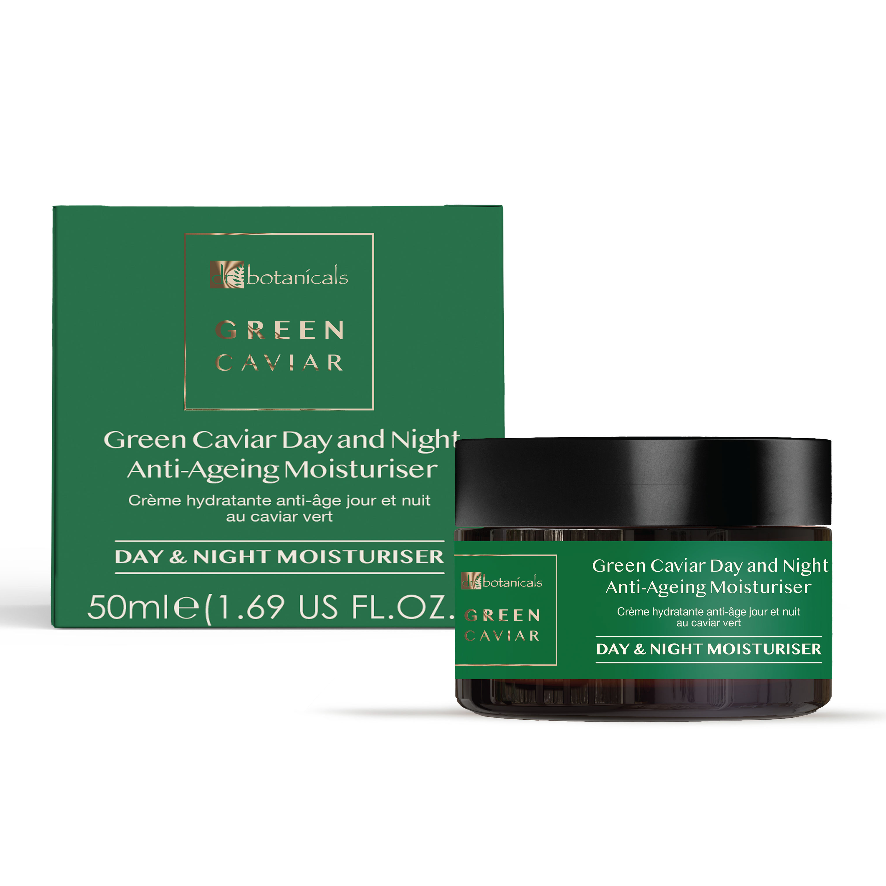 Green Caviar Day & Night Collagen Anti-Ageing Moisturiser 50ml - skinChemists