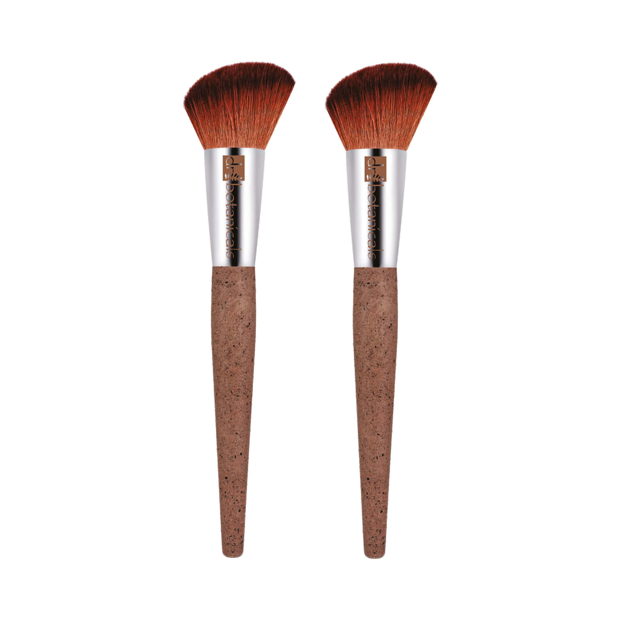 Dr Botanicals Coffee Ground Blush Brush Twin Value Savings Pack - skinChemists
