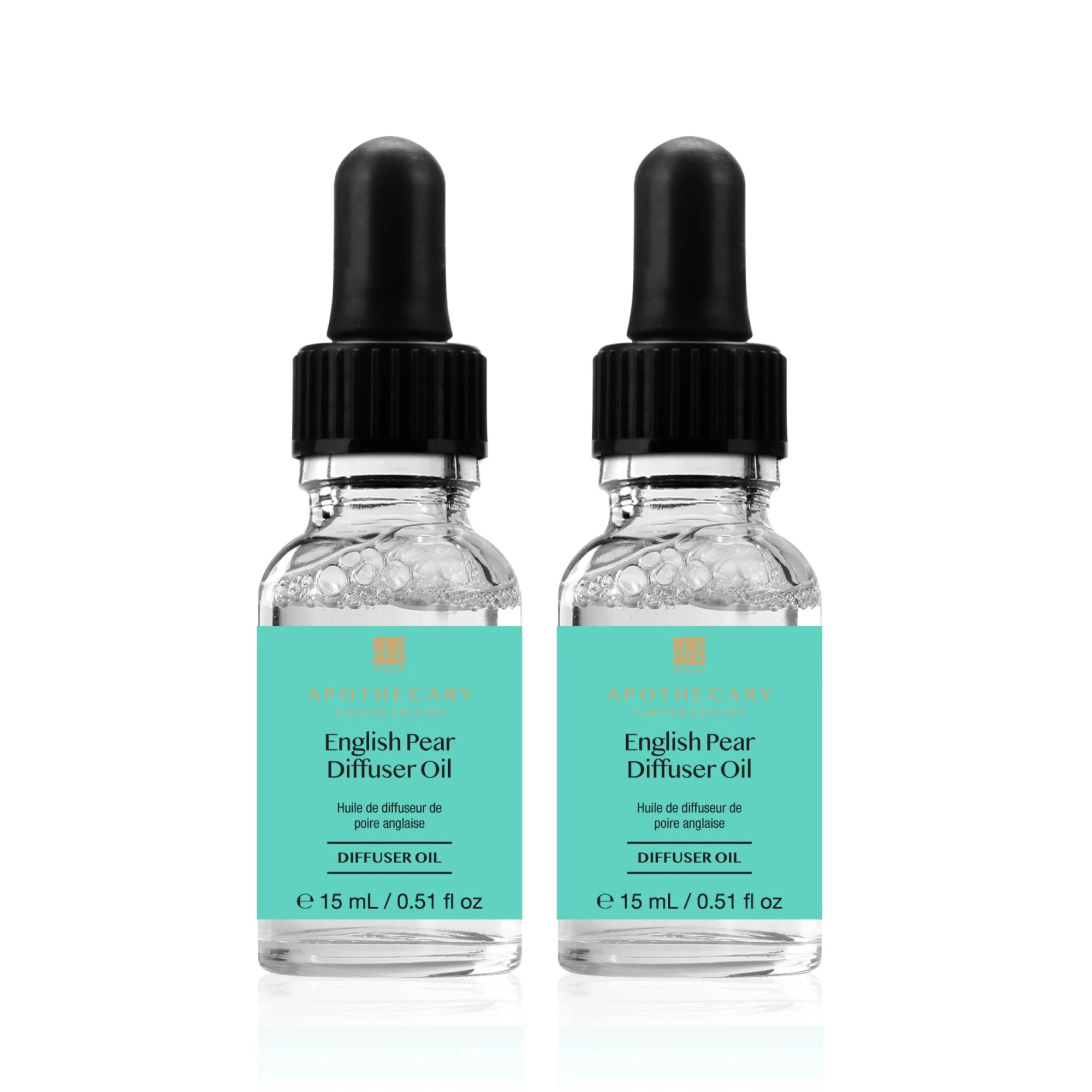 Dr Botanicals Happy & Cheerful English Pear Diffuser Oil 15ml Twin Value Savings Pack - skinChemists