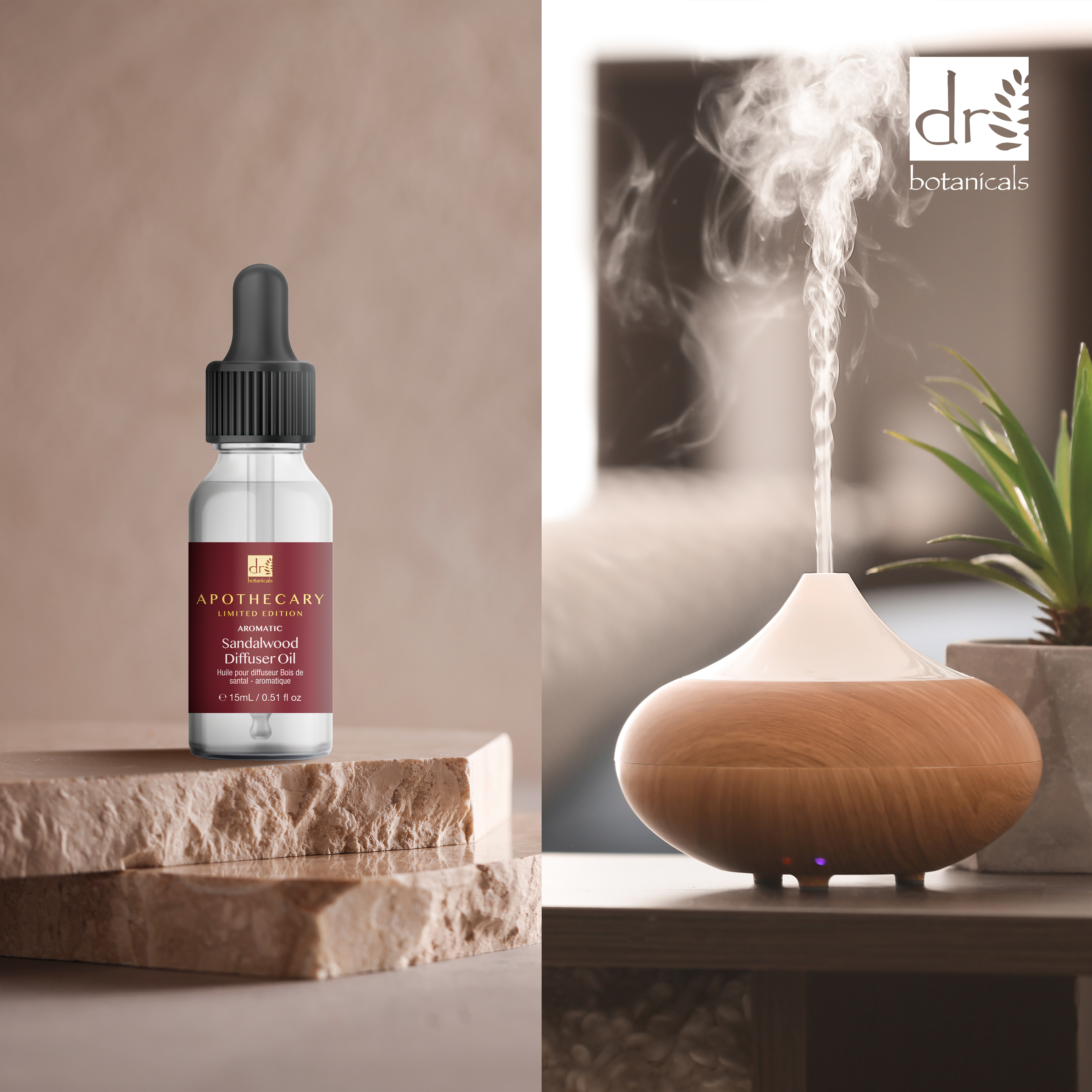 Aromatic Sandalwood Diffuser Oil 15ml - skinChemists