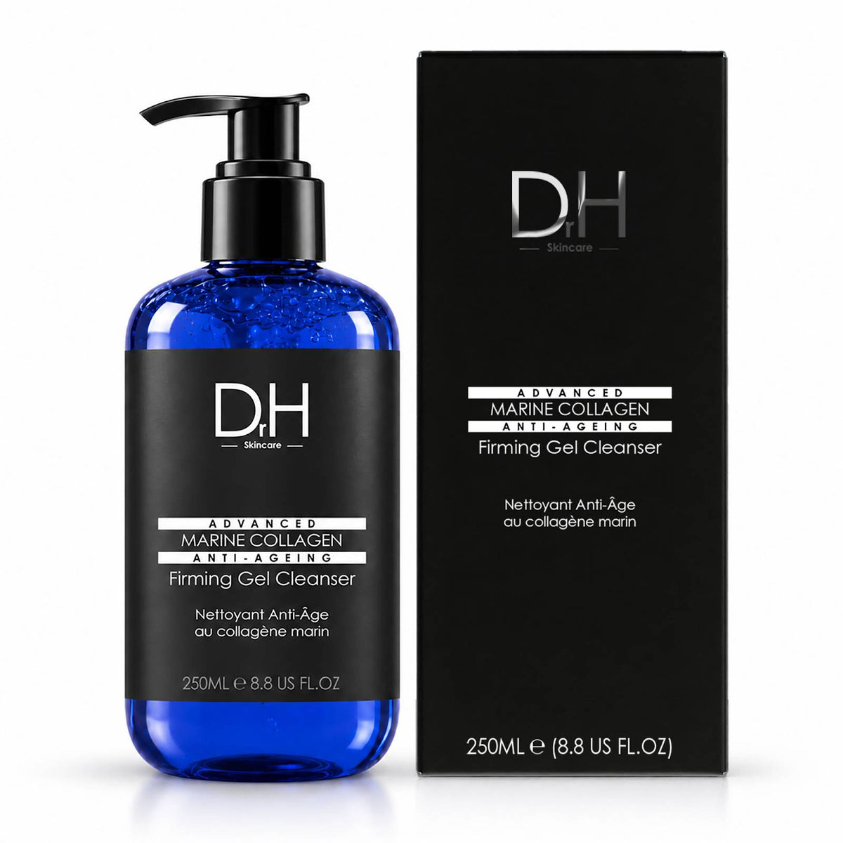 Dr H Advanced Marine Collagen Anti-Ageing Firming Gel Cleanser 250ml