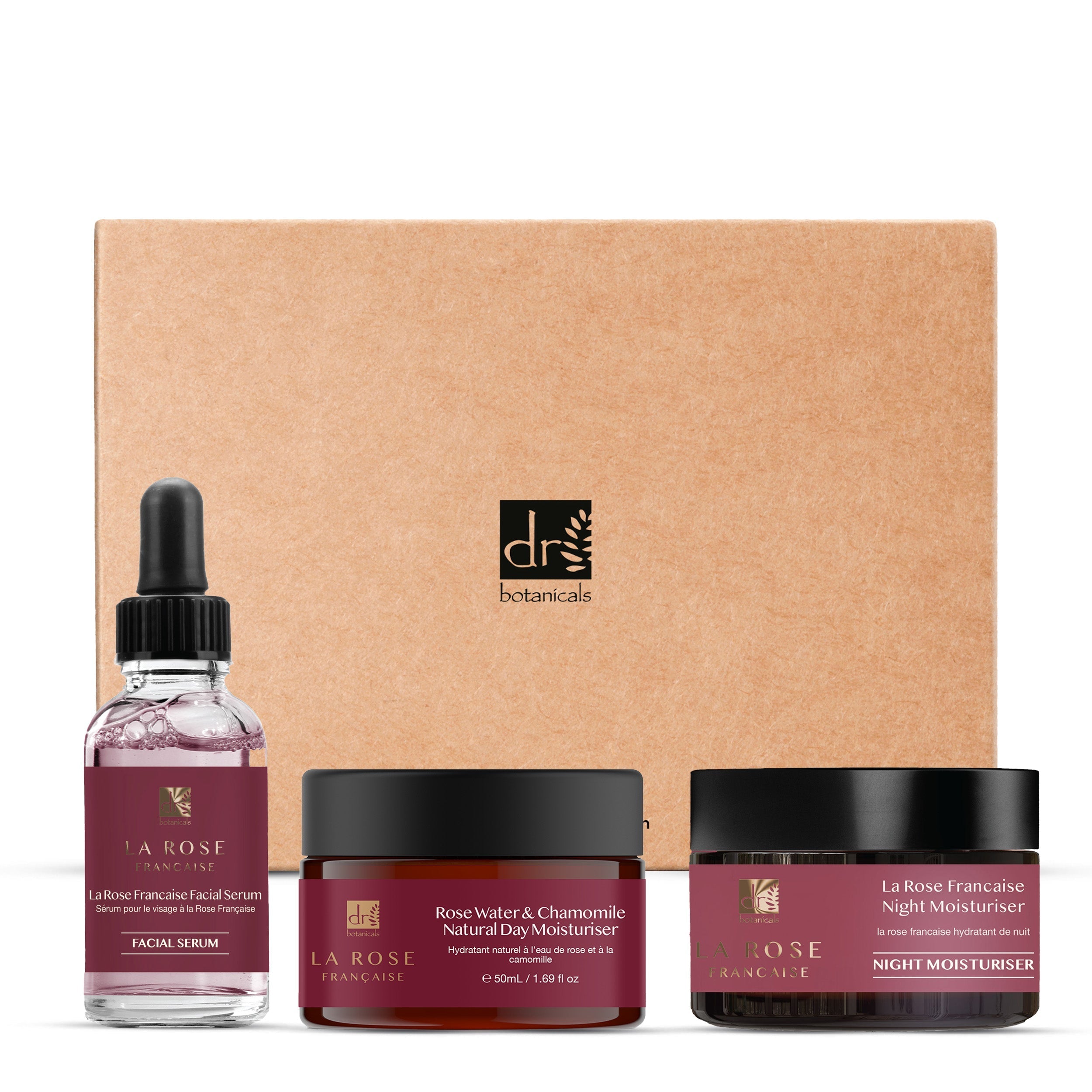 DB La Rose Française - Day Moisturiser, Night Moisturiser and Facial Serum - skinChemists