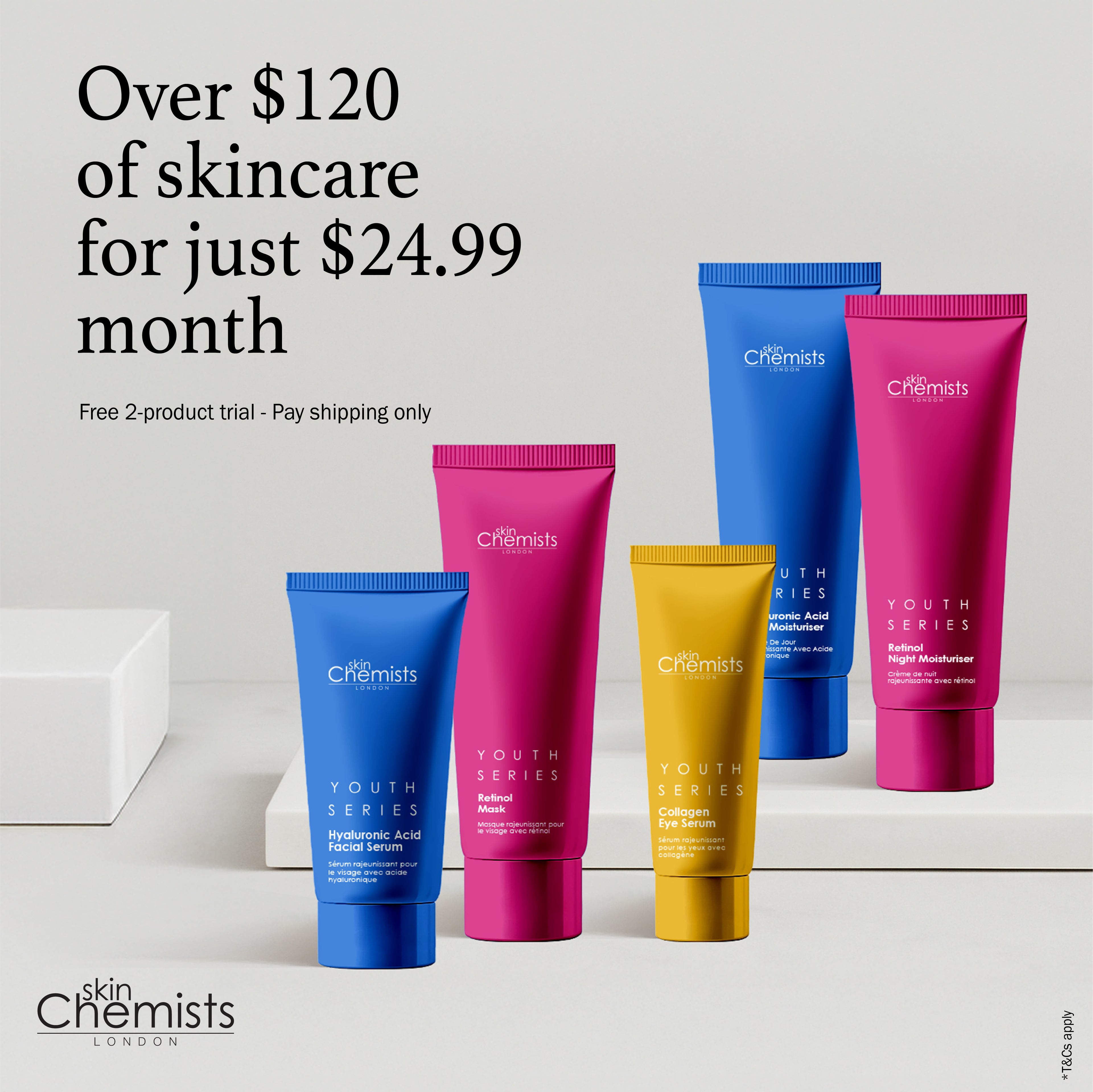 21 Days Free Trial Skincare Routine