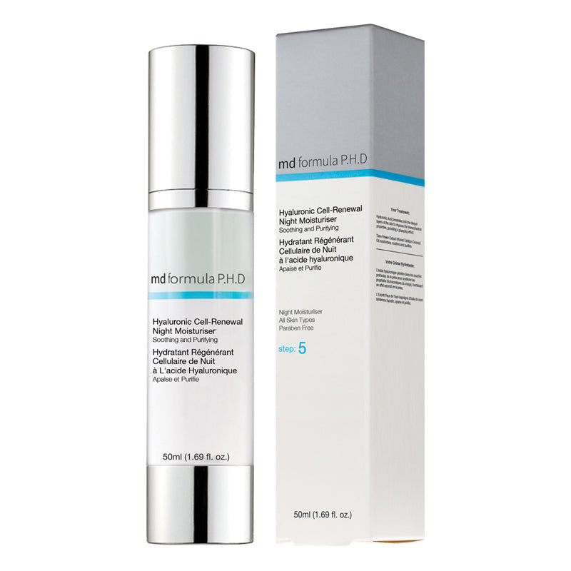 Hyaluronic Cell-Renewal Night Moisturiser Twin Pack - skinChemists