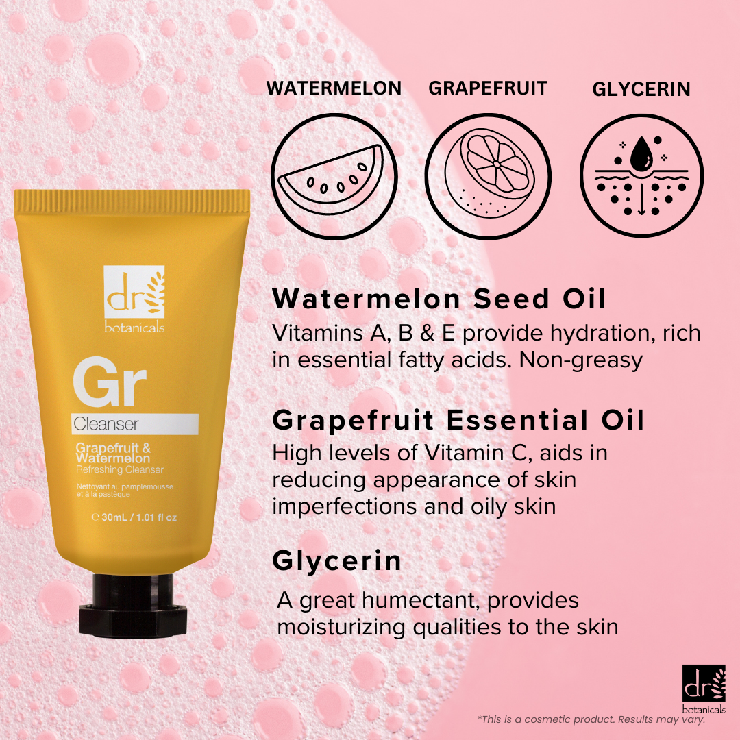 Grapefruit & Watermelon Refreshing Cleanser 30ml - skinChemists