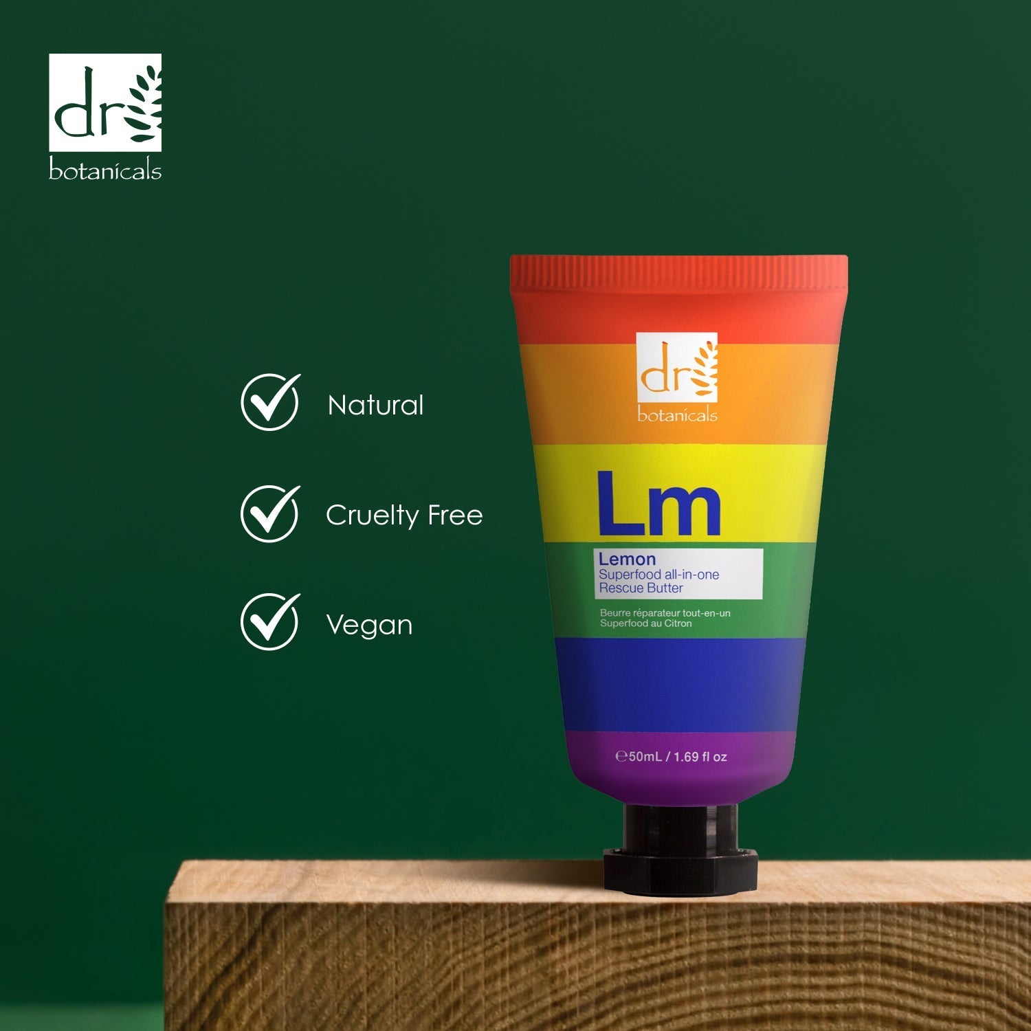 Pride Edition Lemon Superfood All-In-One Rescue Butter 50ml - skinChemists
