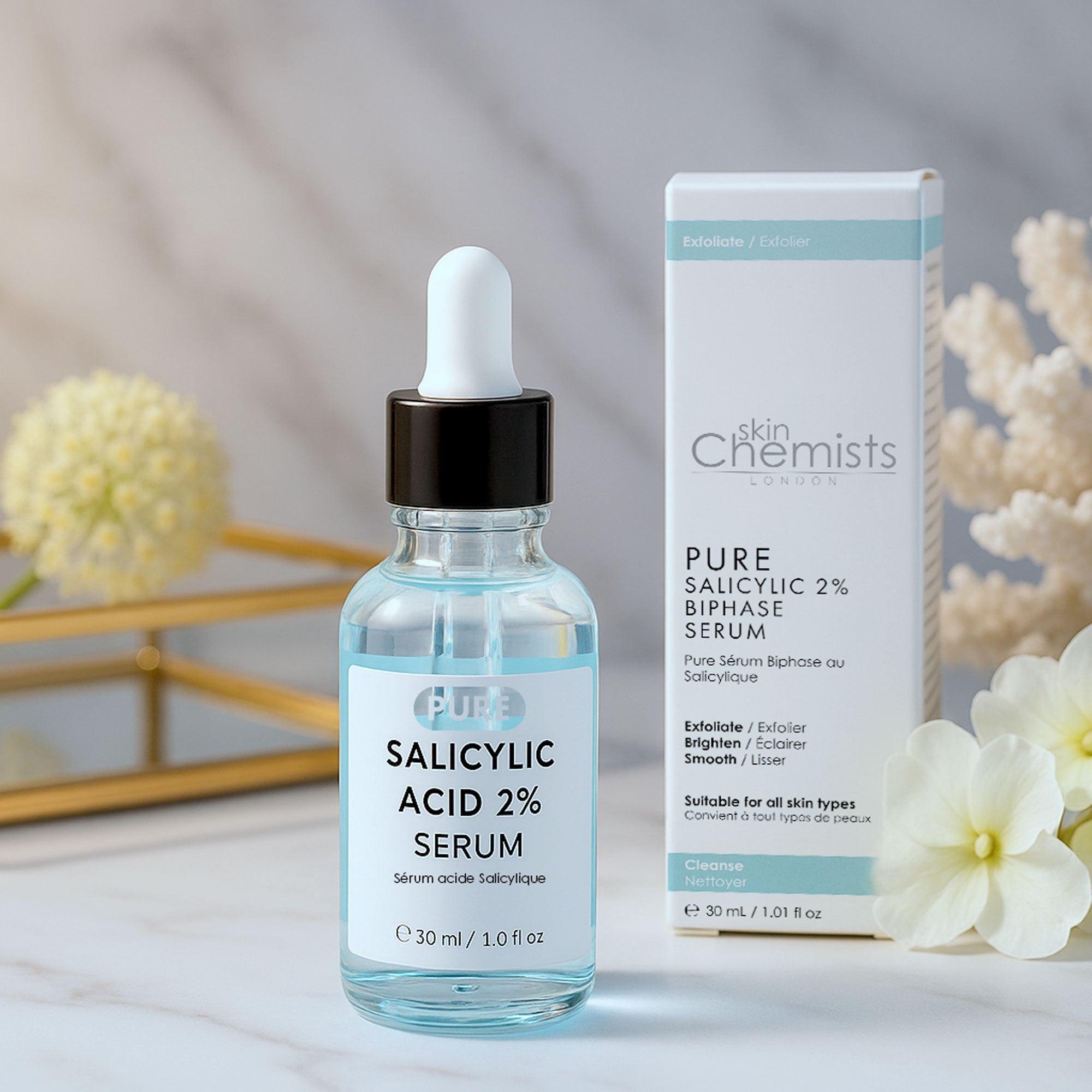 Pure Salicylic 2% Biphase Serum 30ml - skinChemists