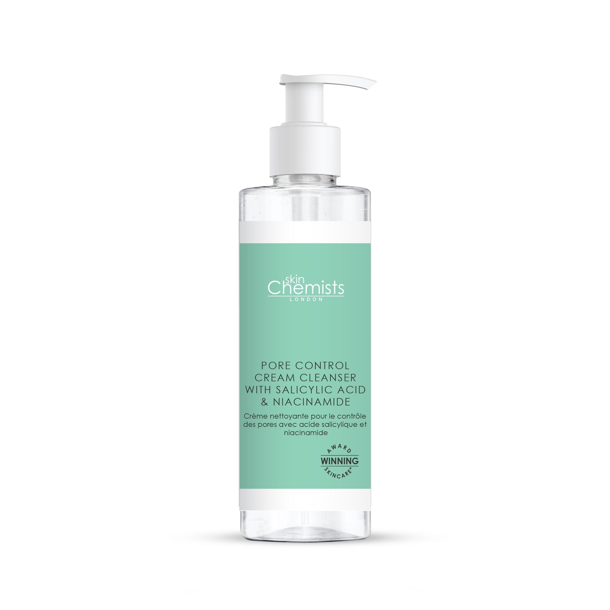 Pore Control Cream Cleanser with Salicylic Acid & Niacinamide 200ml - skinChemists